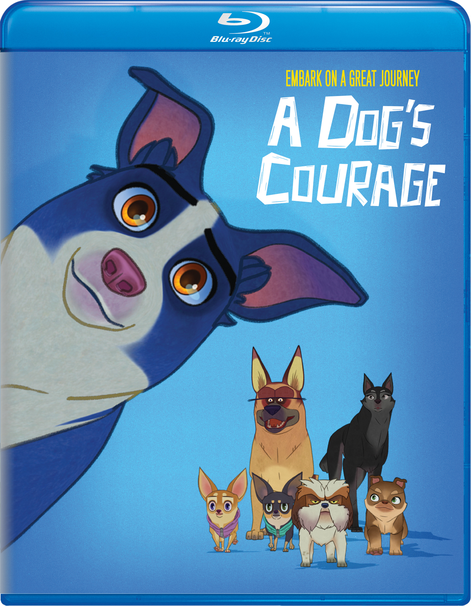A Dog's Courage - Blu-ray [ 2020 ]  - Animation Movies On Blu-ray - Movies On GRUV