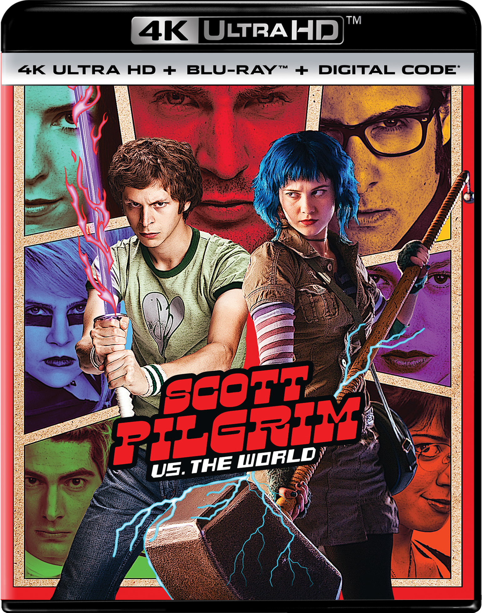 Scott Pilgrim Vs. The World (4K Ultra HD + Blu-ray) - UHD [ 2010 ]  - Adventure Movies On 4K Ultra HD Blu-ray - Movies On GRUV