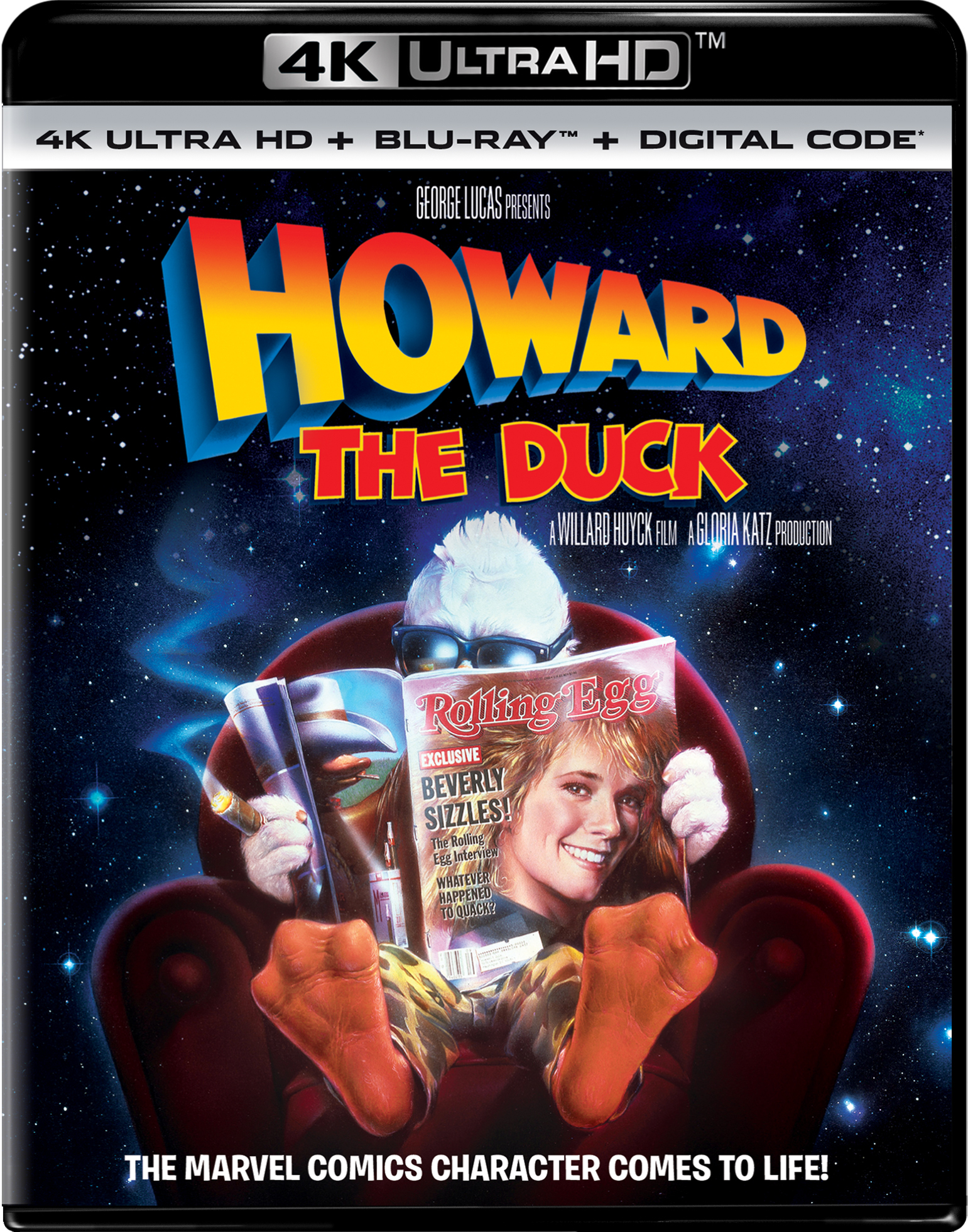Howard The Duck (4K Ultra HD + Blu-ray) - UHD [ 1986 ]  - Comedy Movies On 4K Ultra HD Blu-ray - Movies On GRUV