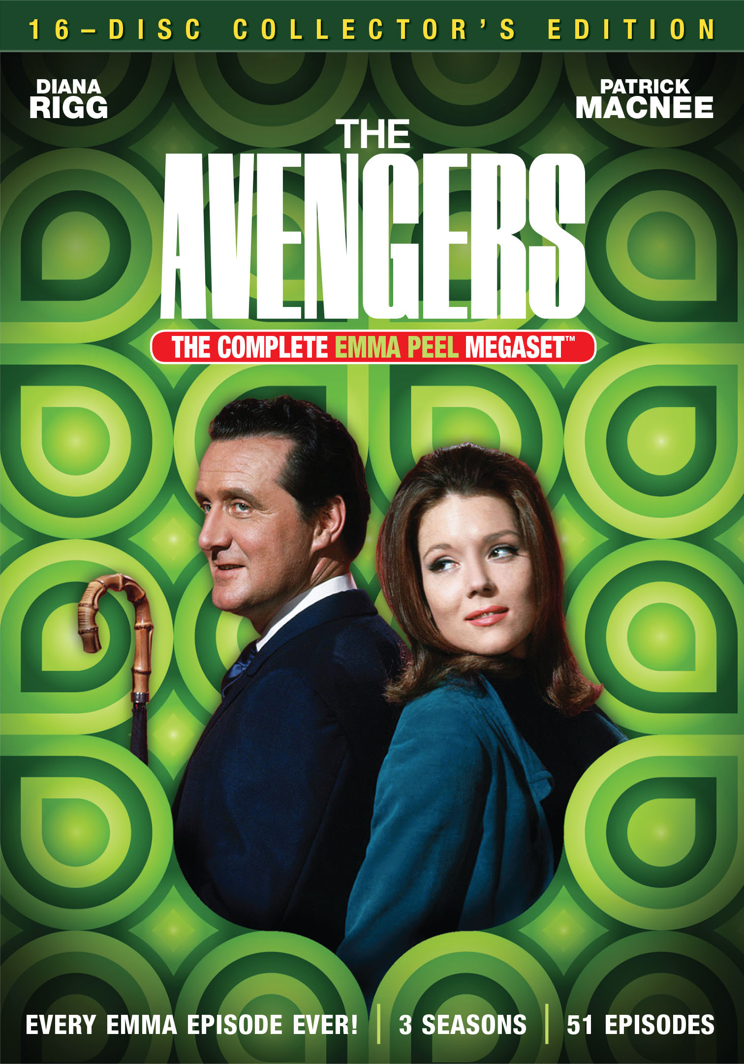 The Avengers - Emma Peel Megaset (Box Set) - DVD   - Sci Fi Television On DVD - TV Shows On GRUV