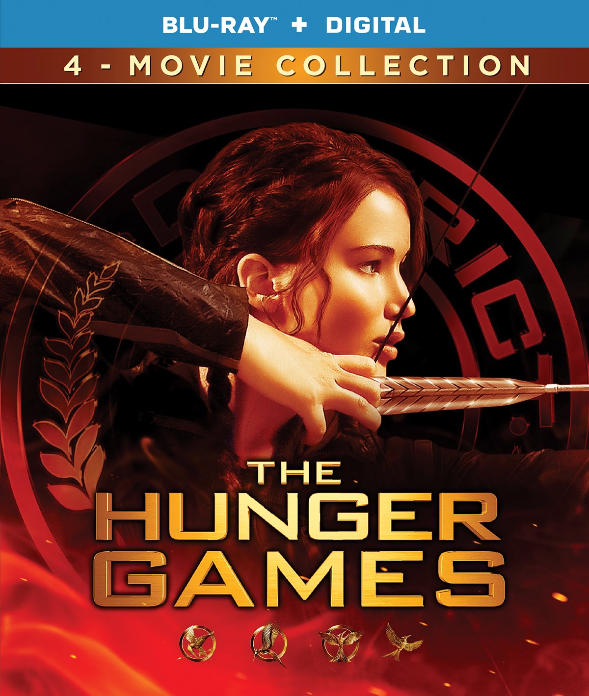The Hunger Games Complete 4film Collection [Bluray]