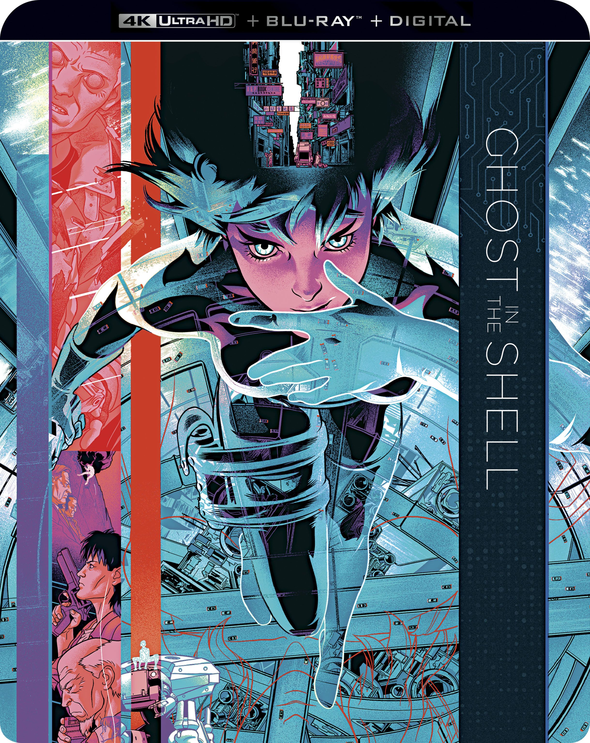 Buy Ghost in the Shell 4K Ultra HD Blu ray Digital Download