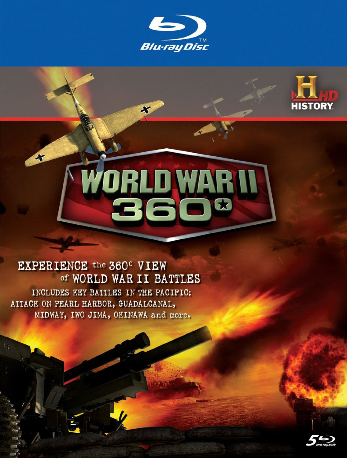 World War II 360: The Complete Series (Box Set) - Blu-ray [ 2011 ]