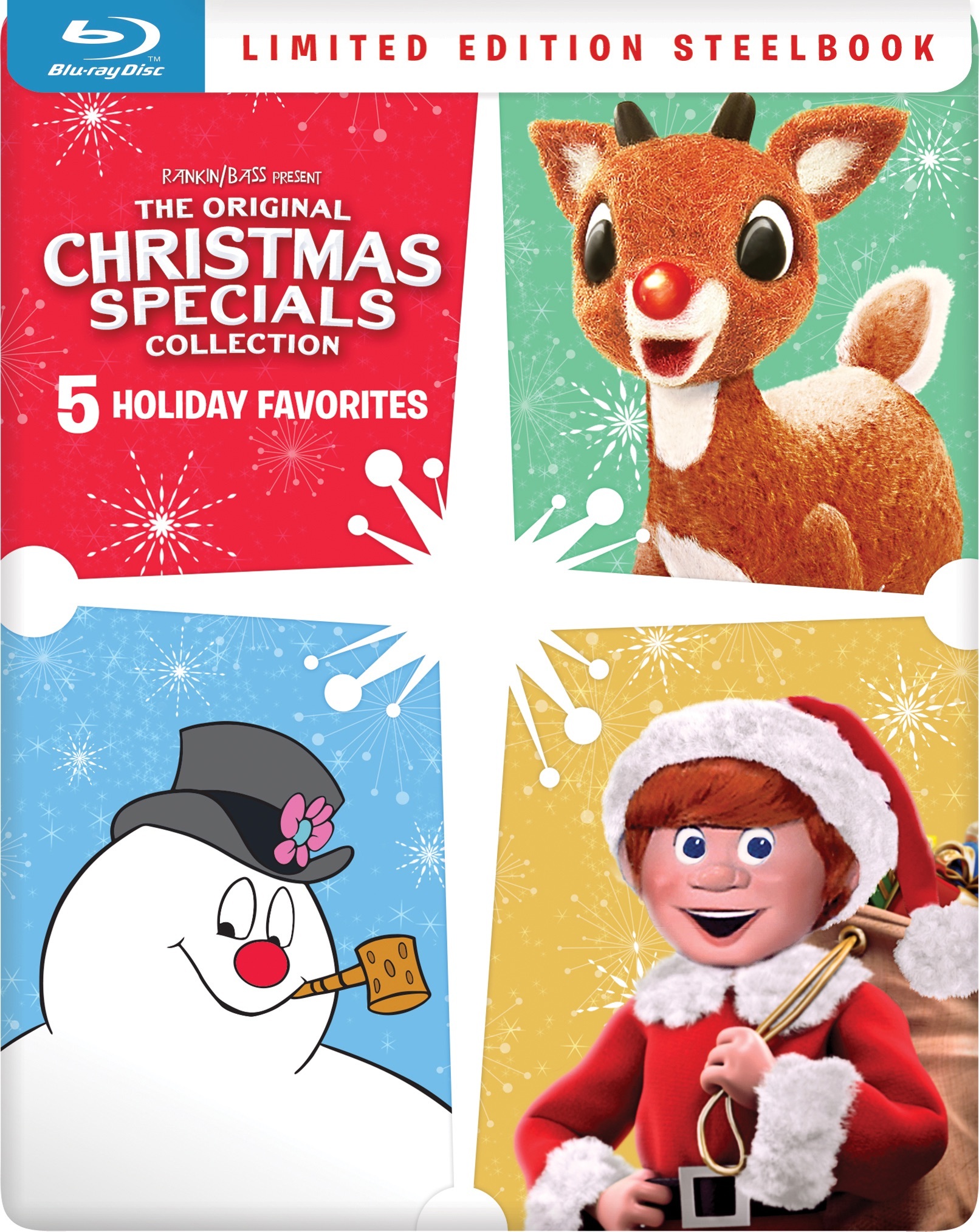 The Original Christmas Specials Collection (Limited Edition Steelbook Box Set) - Blu-ray [ 1970 ] - Animation Movies on Blu-ray
