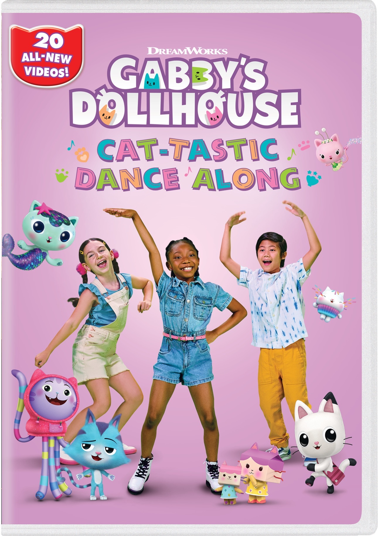 Buy Gabby's Dollhouse - Cat-tastic Dance Along! DVD | GRUV