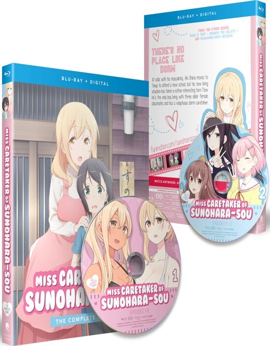 Miss Caretaker Of Sunohara-sou: The Complete Series (Blu-ray + Digital Copy) - Blu-ray