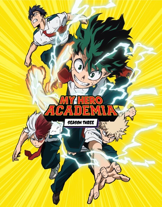My Hero Academia: Complete Season 3 - Blu-ray [ 2018 ]