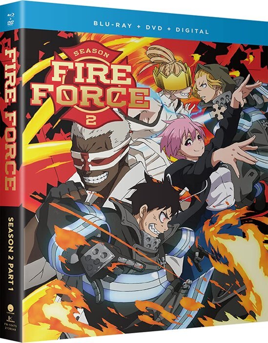 Fire Force: Season 2 - Part 1 (Blu-ray + DVD + Digital Copy) - Blu-ray [ 2020 ]