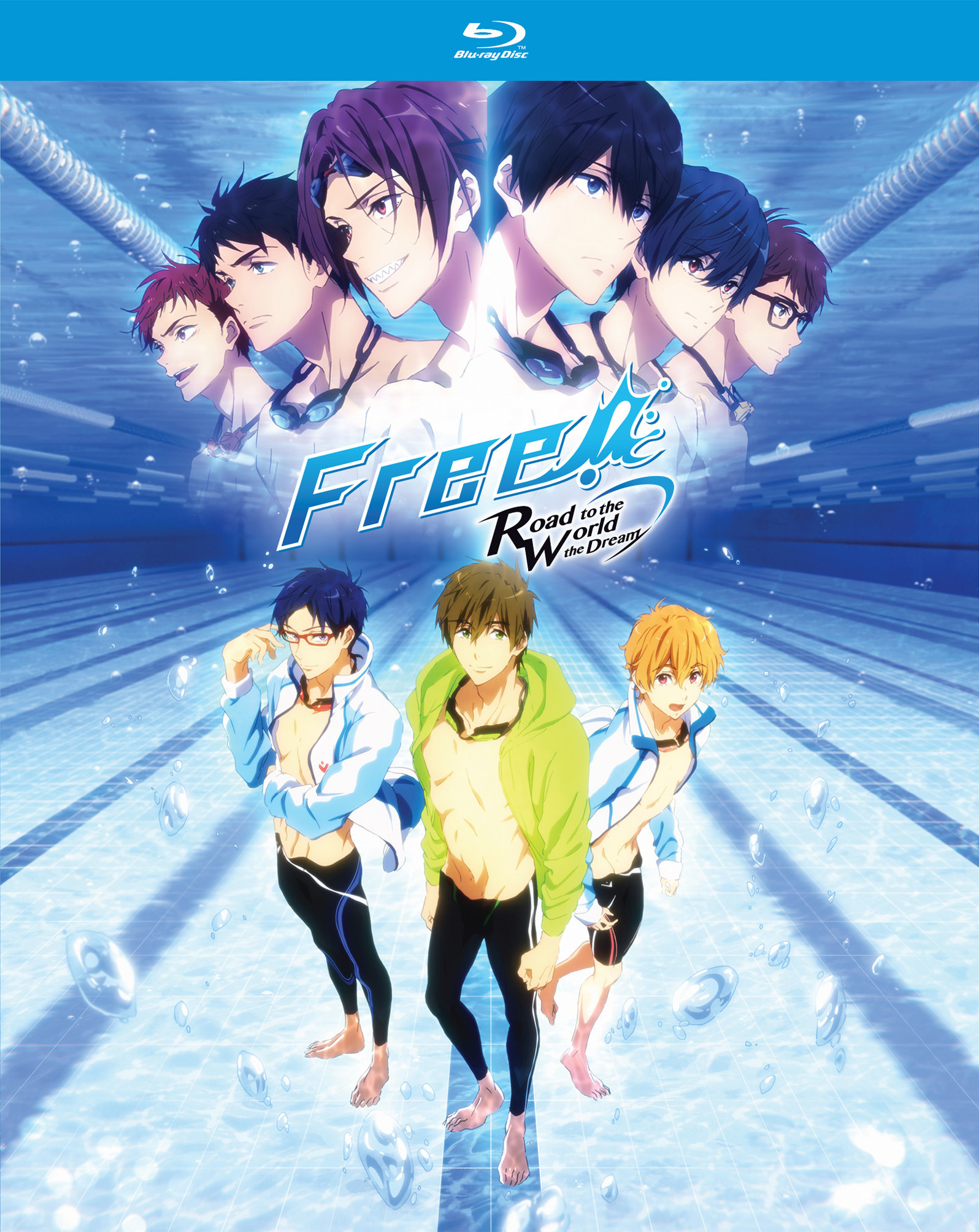 Free! Road To The World: The Dream - The Movie - Blu-ray [ 2015 ]  - Anime Movies On Blu-ray - Movies On GRUV