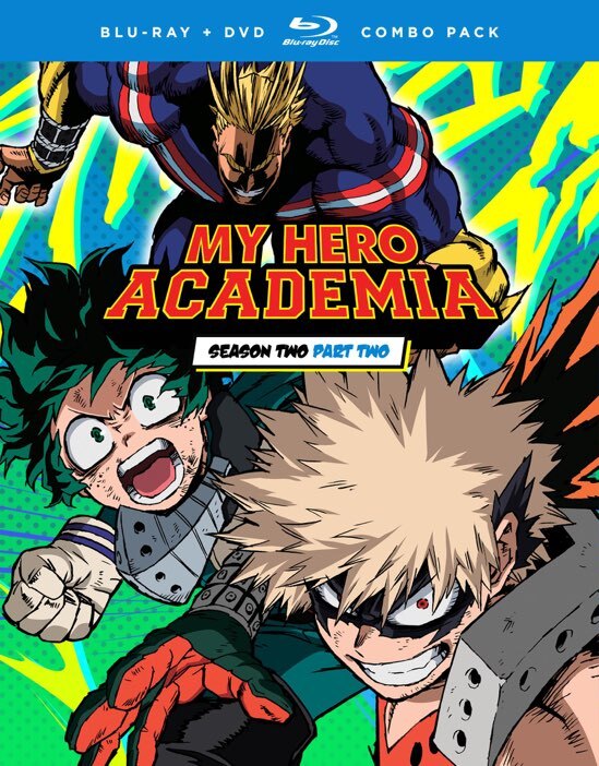 My Hero Academia: Season Two, Part Two (with DVD) - Blu-ray [ 2017 ]