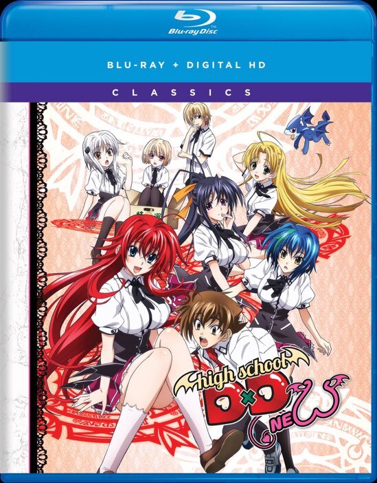 High School DxD New: The Series (Blu-ray + Digital Copy) - Blu-ray [ 2015 ]  - Anime Movies On Blu-ray - Movies On GRUV