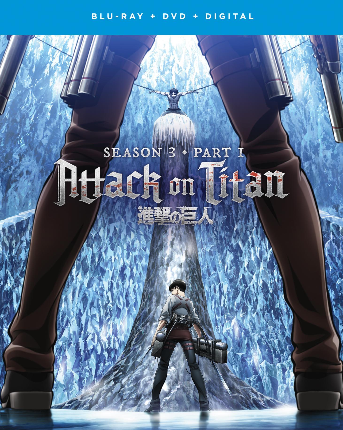 Attack On Titan: Season 3 - Part 1 (with DVD) - Blu-ray [ 2018 ]