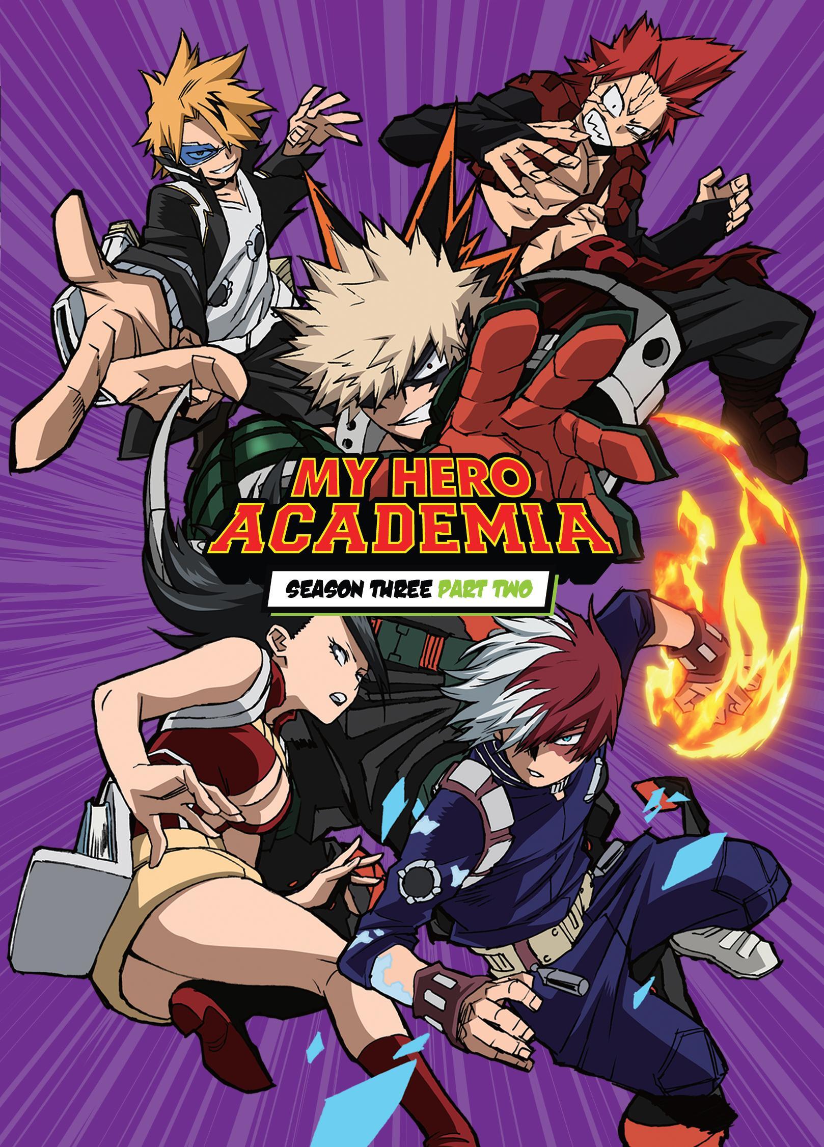 My Hero Academia: Season Three, Part Two - DVD [ 2018 ]  - Anime Television On DVD - TV Shows On GRUV