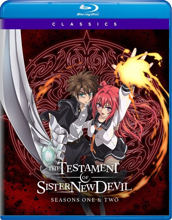 The Testament Of Sister New Devil: Seasons One & Two (Blu-ray + Digital Copy) - Blu-ray [ 2015 ]  - Anime Movies On Blu-ray - Movies On GRUV