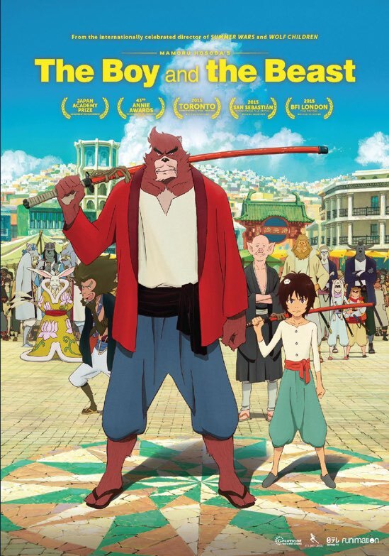 The Boy And The Beast - DVD [ 2016 ]  - Anime Movies On DVD - Movies On GRUV