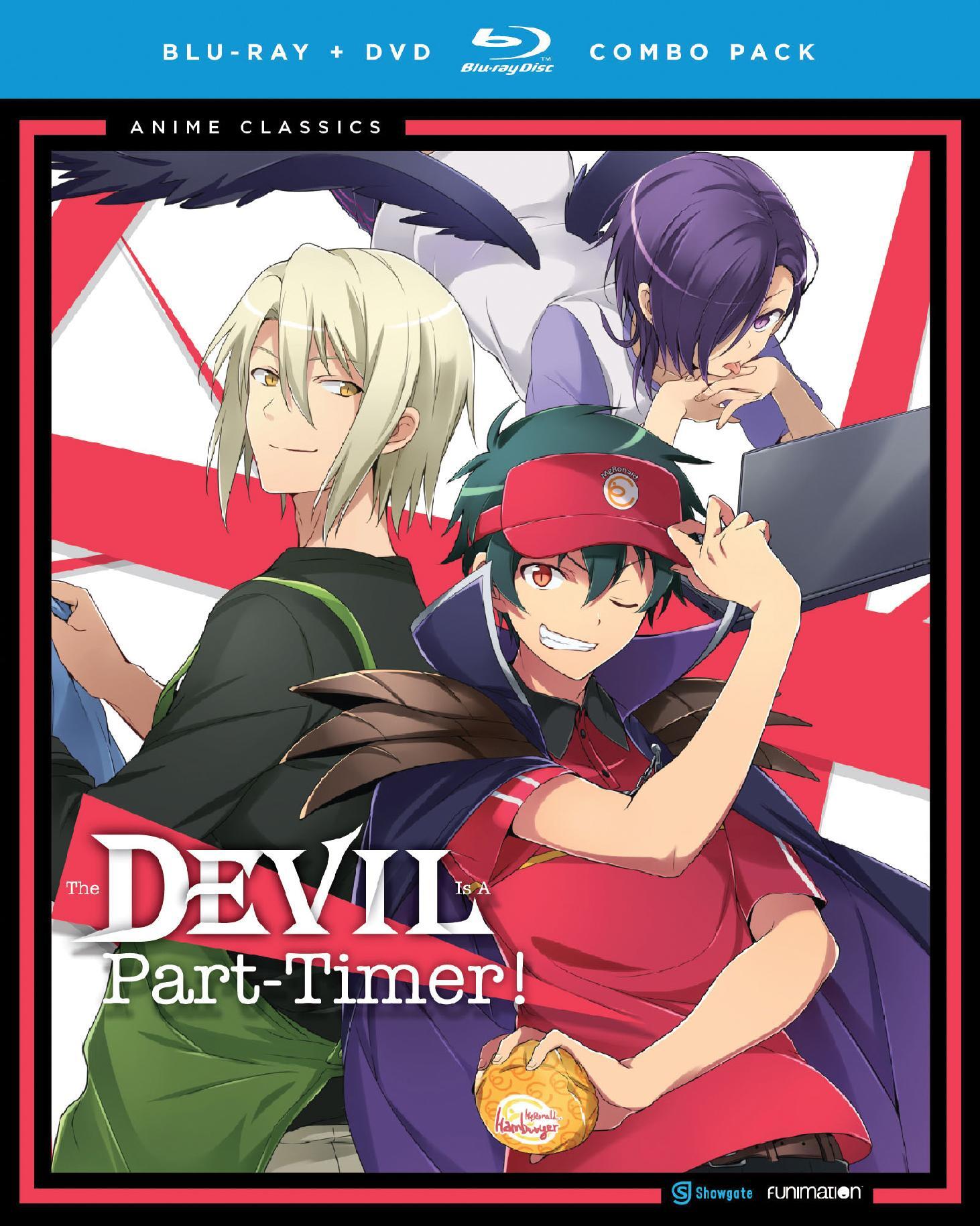 The Devil Is A Part-timer: Complete Collection (with DVD) - Blu-ray [ 2013 ]  - Anime Movies On Blu-ray - Movies On GRUV