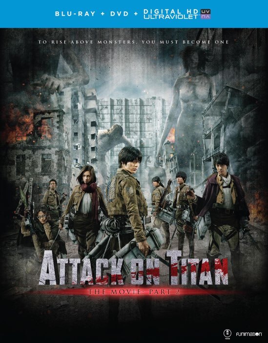 Attack On Titan: Part 2 - End Of The World (with DVD) - Blu-ray [ 2015 ]  - Foreign Movies On Blu-ray - Movies On GRUV