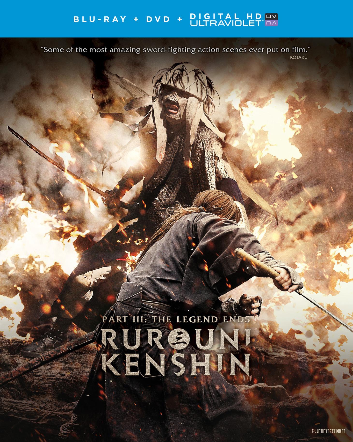 Rurouni Kenshin: Part III - The Legend Ends (with DVD) - Blu-ray [ 2014 ]  - Foreign Movies On Blu-ray - Movies On GRUV