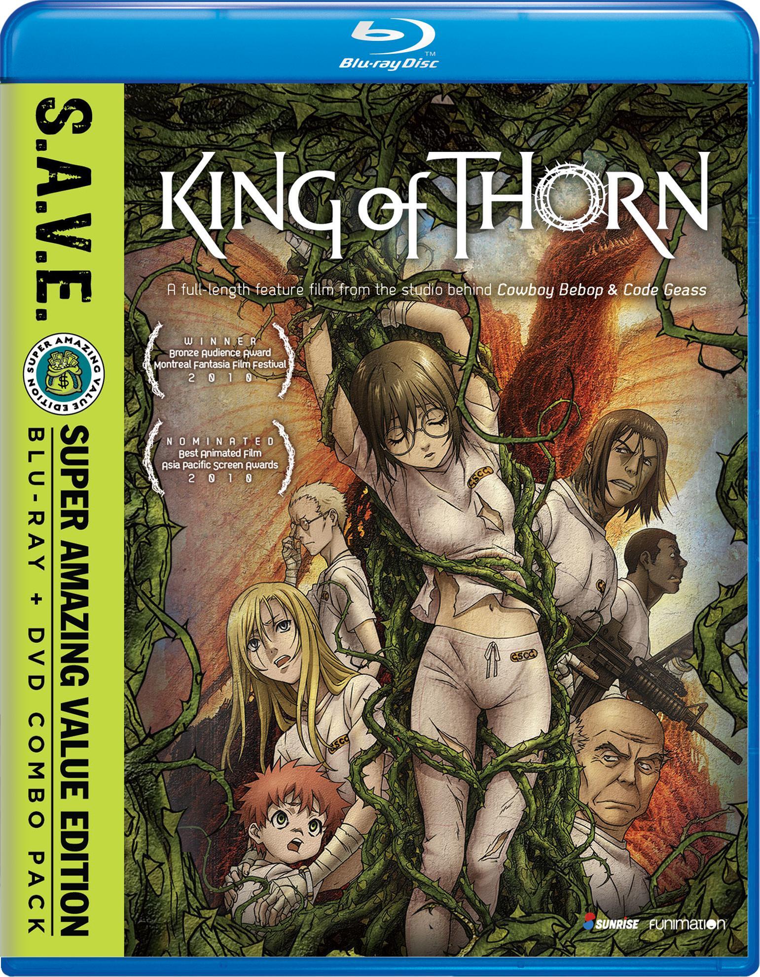 King Of Thorn (with DVD) - Blu-ray [ 2009 ]  - Anime Movies On Blu-ray - Movies On GRUV