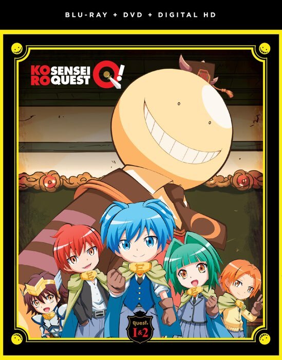 Koro Sensei Quest: Shorts (with DVD) - Blu-ray [ 2015 ]  - Anime Movies On Blu-ray - Movies On GRUV