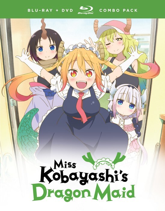 Miss Kobayashi's Dragon Maid: The Complete Series (with DVD) - Blu-ray [ 2017 ]