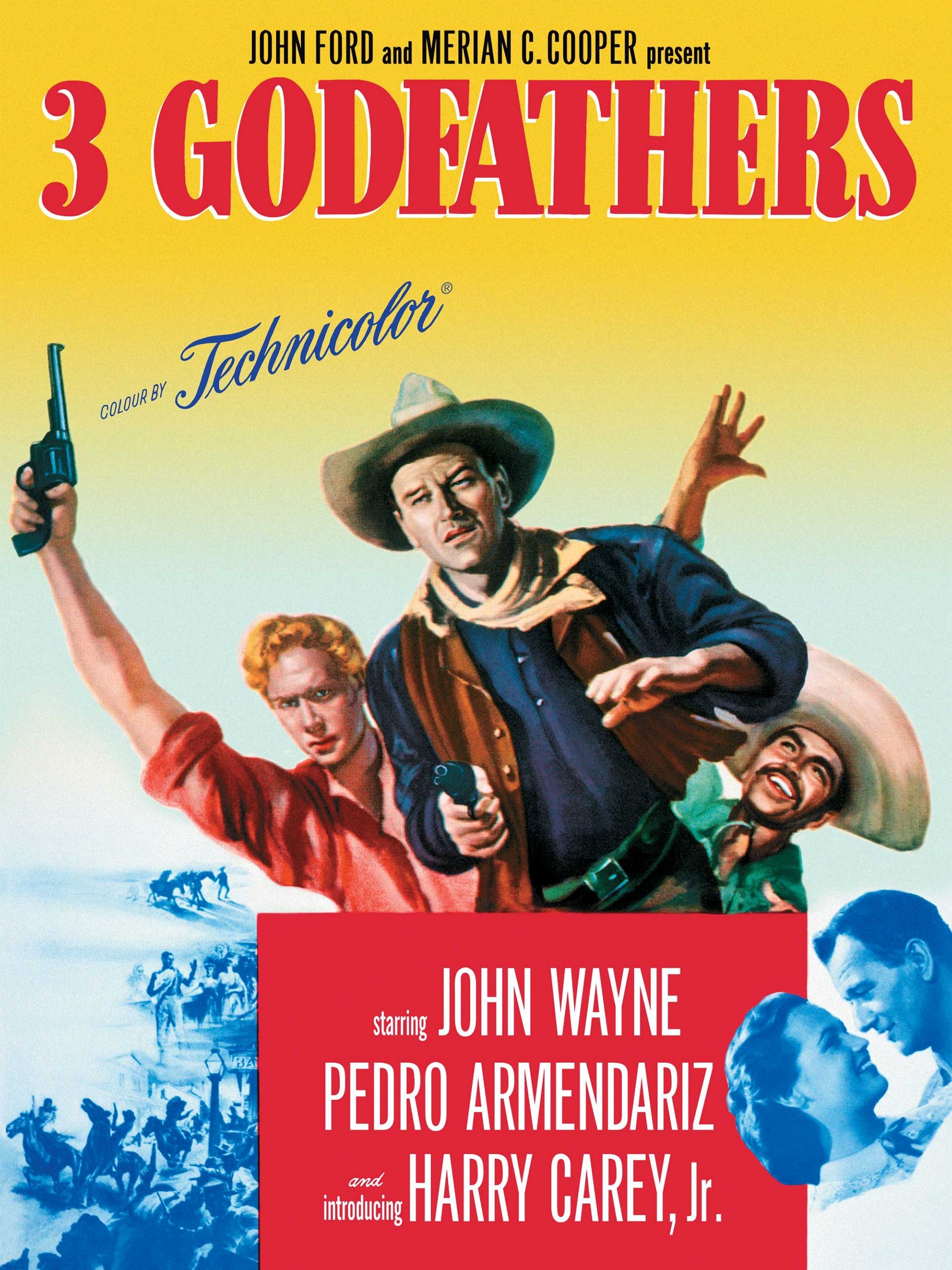 3 Godfathers - DVD [ 1948 ]  - Western Movies On DVD - Movies On GRUV