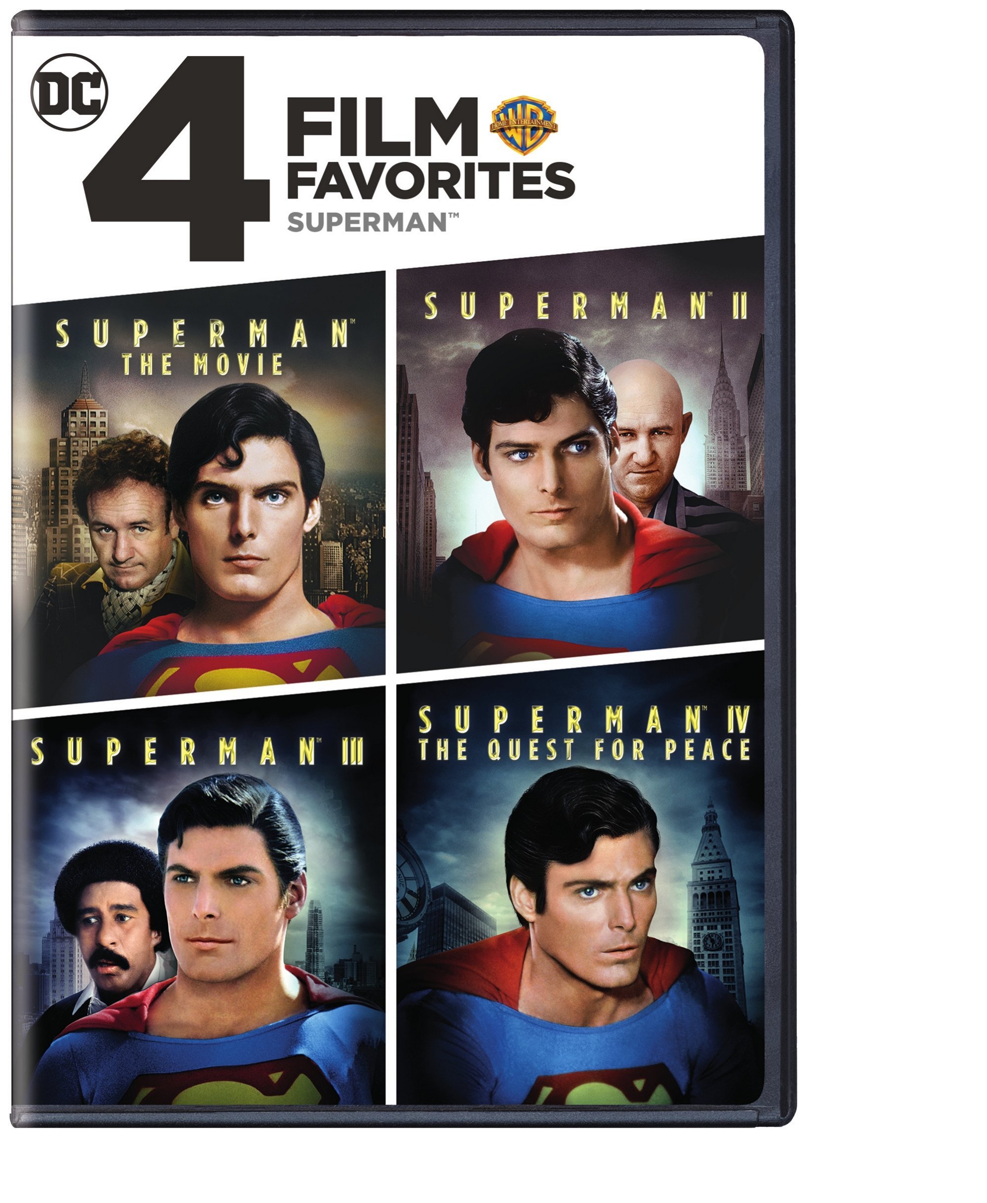 Superman Collection (Box Set) - DVD [ 1987 ]  - Action Movies On DVD - Movies On GRUV