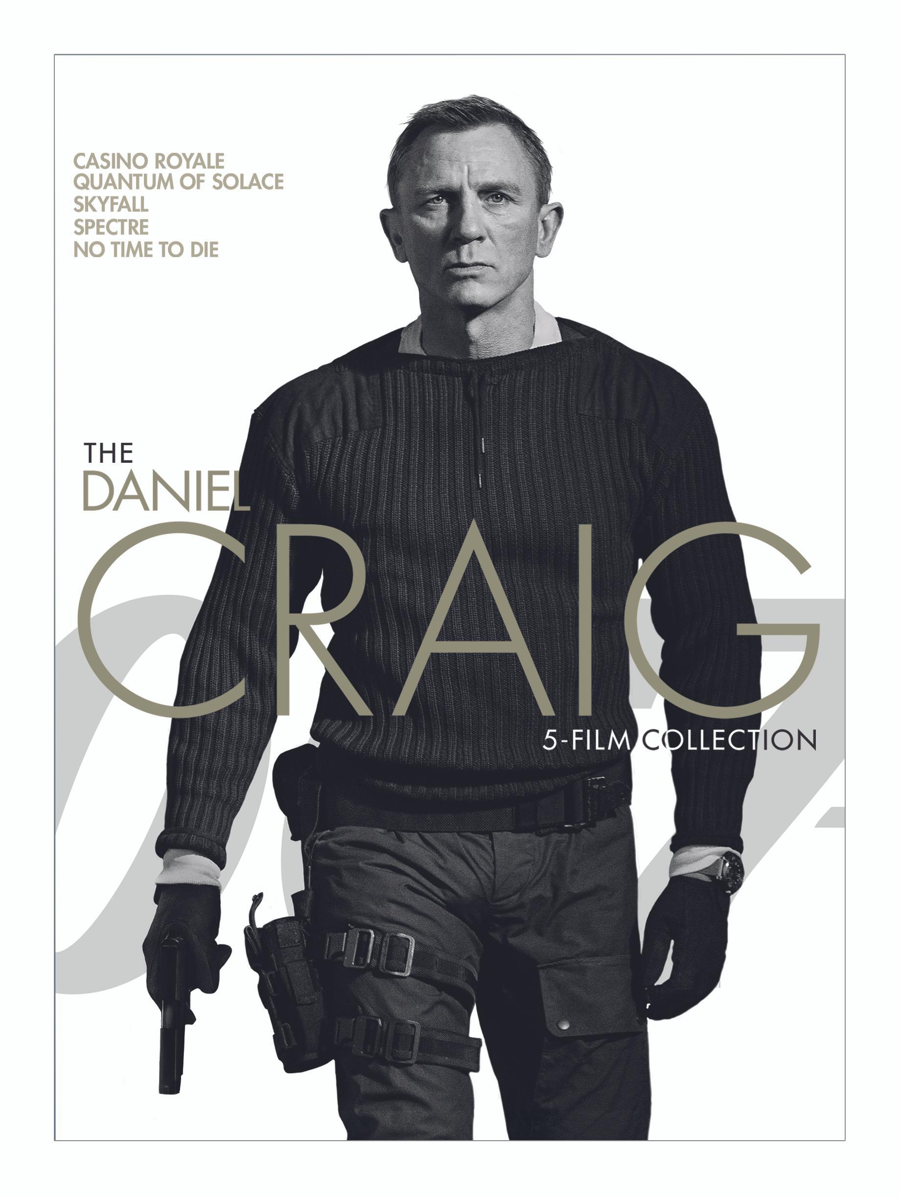 The Daniel Craig 5-film Collection (Box Set) - DVD [ 2021 ]  - Action Movies On DVD - Movies On GRUV