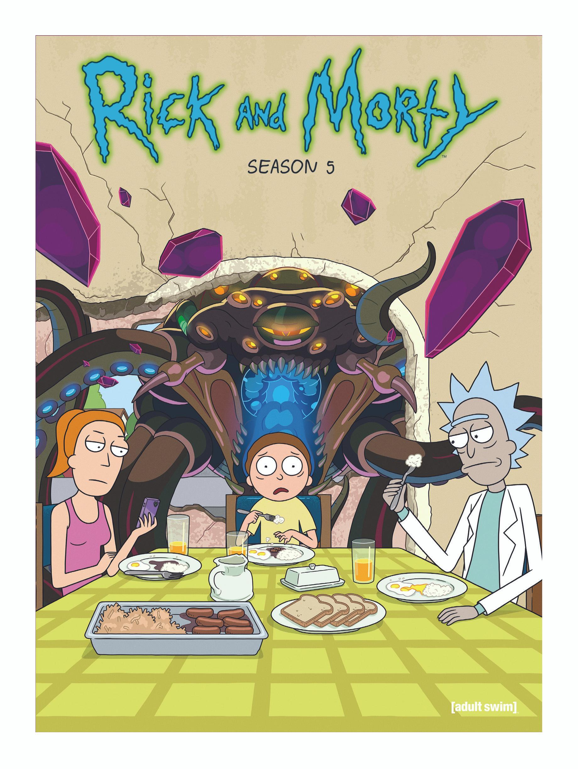 Rick And Morty: Season 5 - DVD [ 2021 ]  - Comedy Television On DVD - TV Shows On GRUV