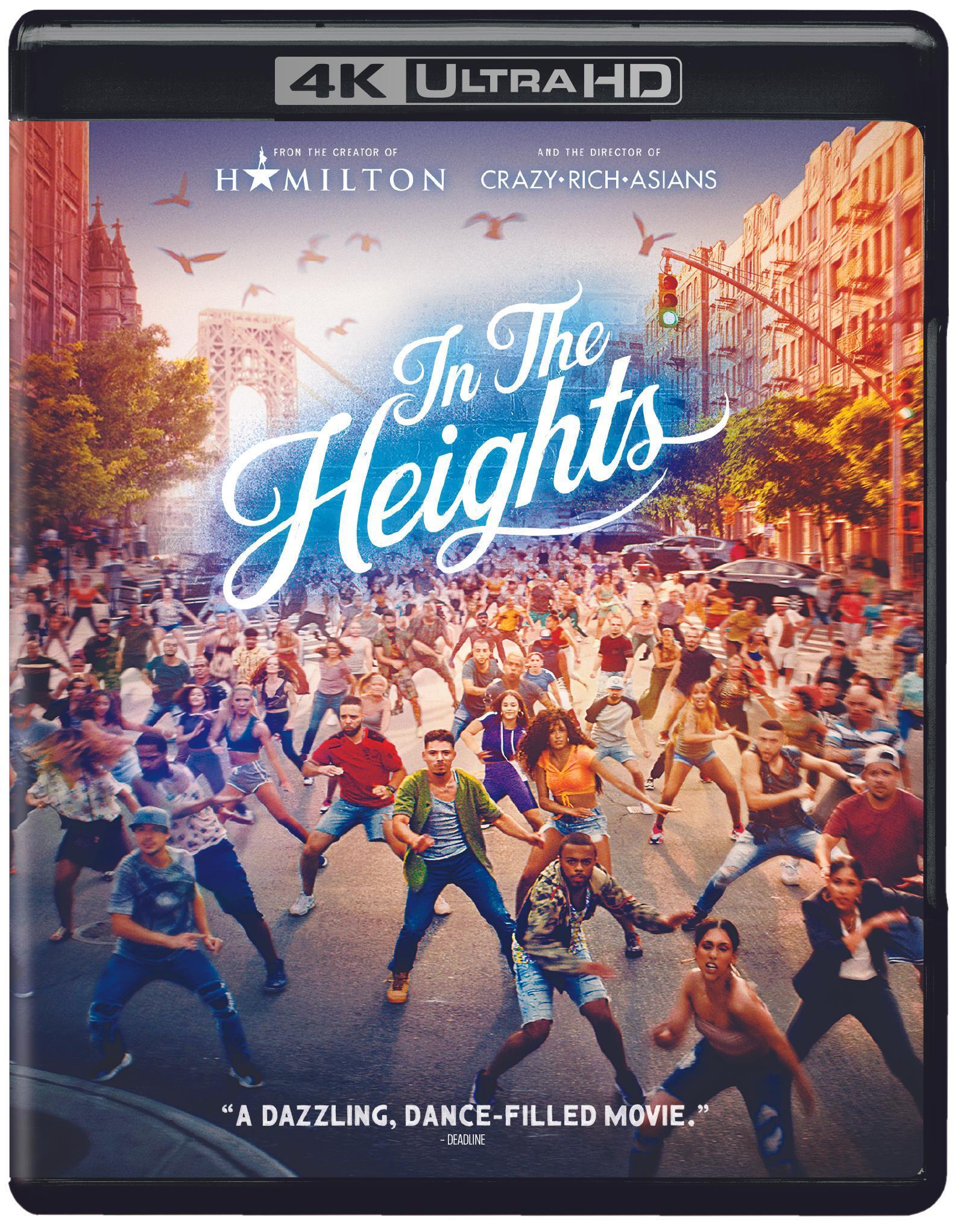 In The Heights (4K Ultra HD + Blu-ray) - UHD [ 2021 ]  - Musical Movies On 4K Ultra HD Blu-ray - Movies On GRUV