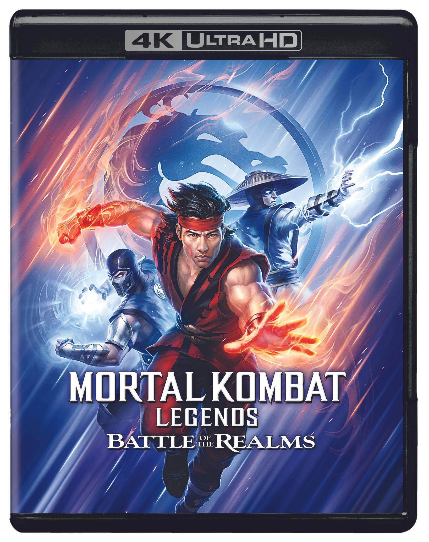 Mortal Kombat Legends: Battle Of The Realms (4K Ultra HD + Blu-ray) - UHD [ 2021 ]  - Animation Movies On 4K Ultra HD Blu-ray - Movies On GRUV