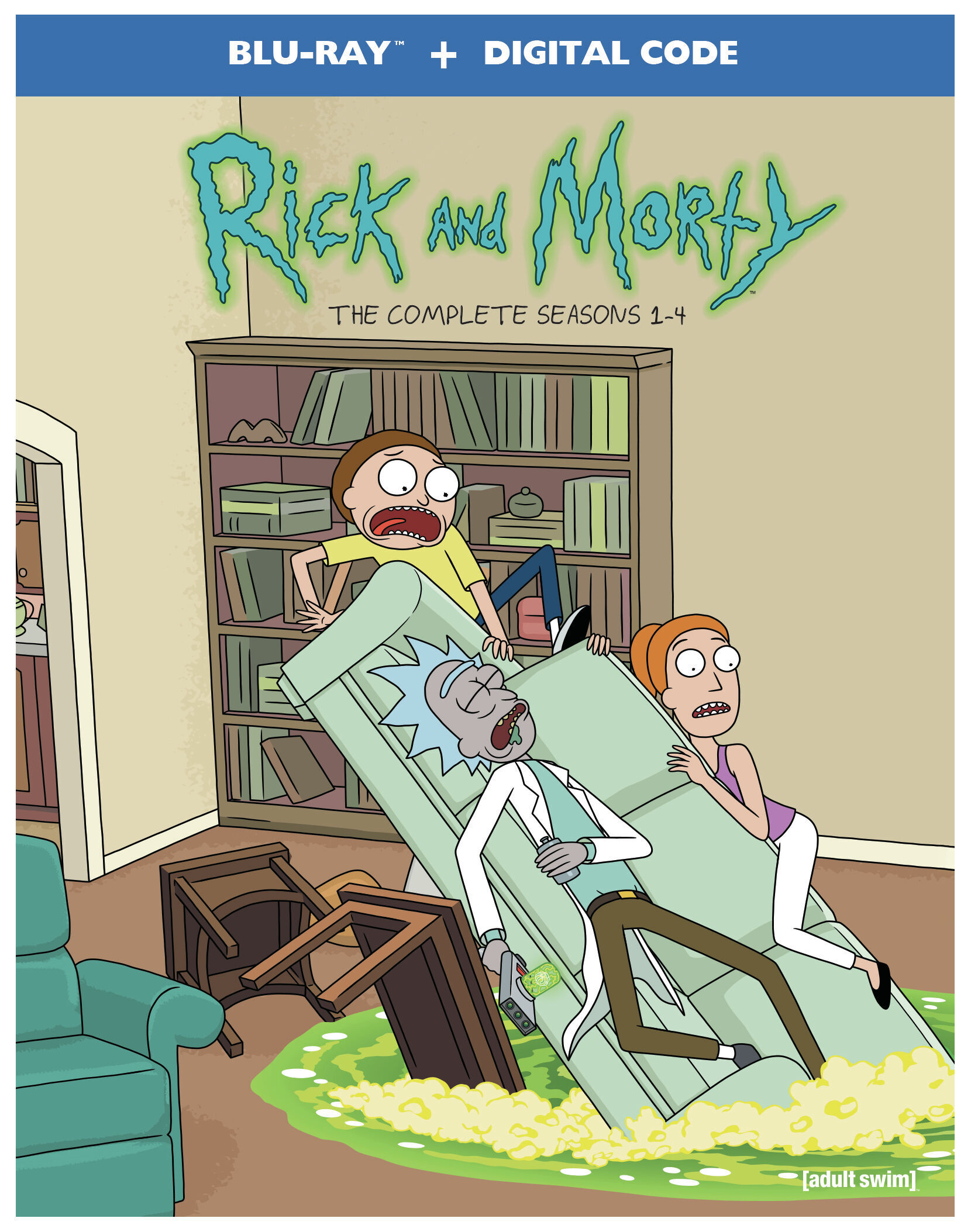 Rick And Morty: Season 1-4 (Box Set) - Blu-ray [ 2020 ]  - Comedy Television On Blu-ray - TV Shows On GRUV