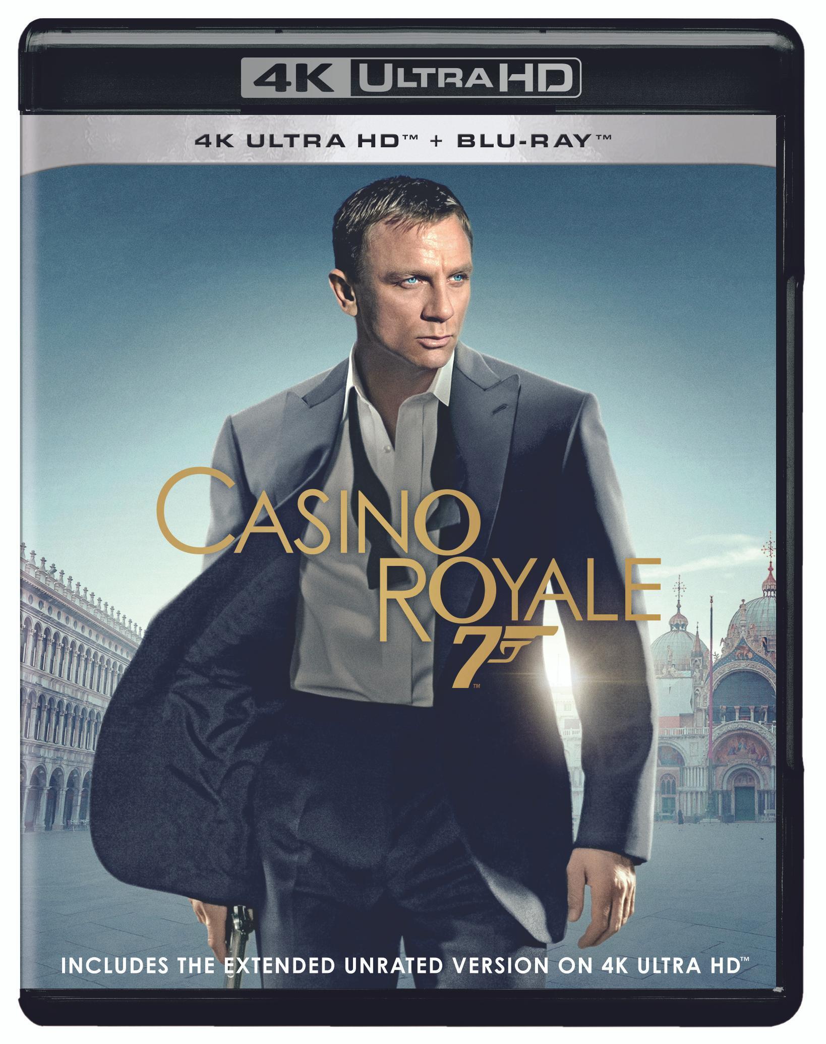 Casino Royale (4K Ultra HD + Blu-ray) - UHD [ 2006 ]  - Action Movies On 4K Ultra HD Blu-ray - Movies On GRUV