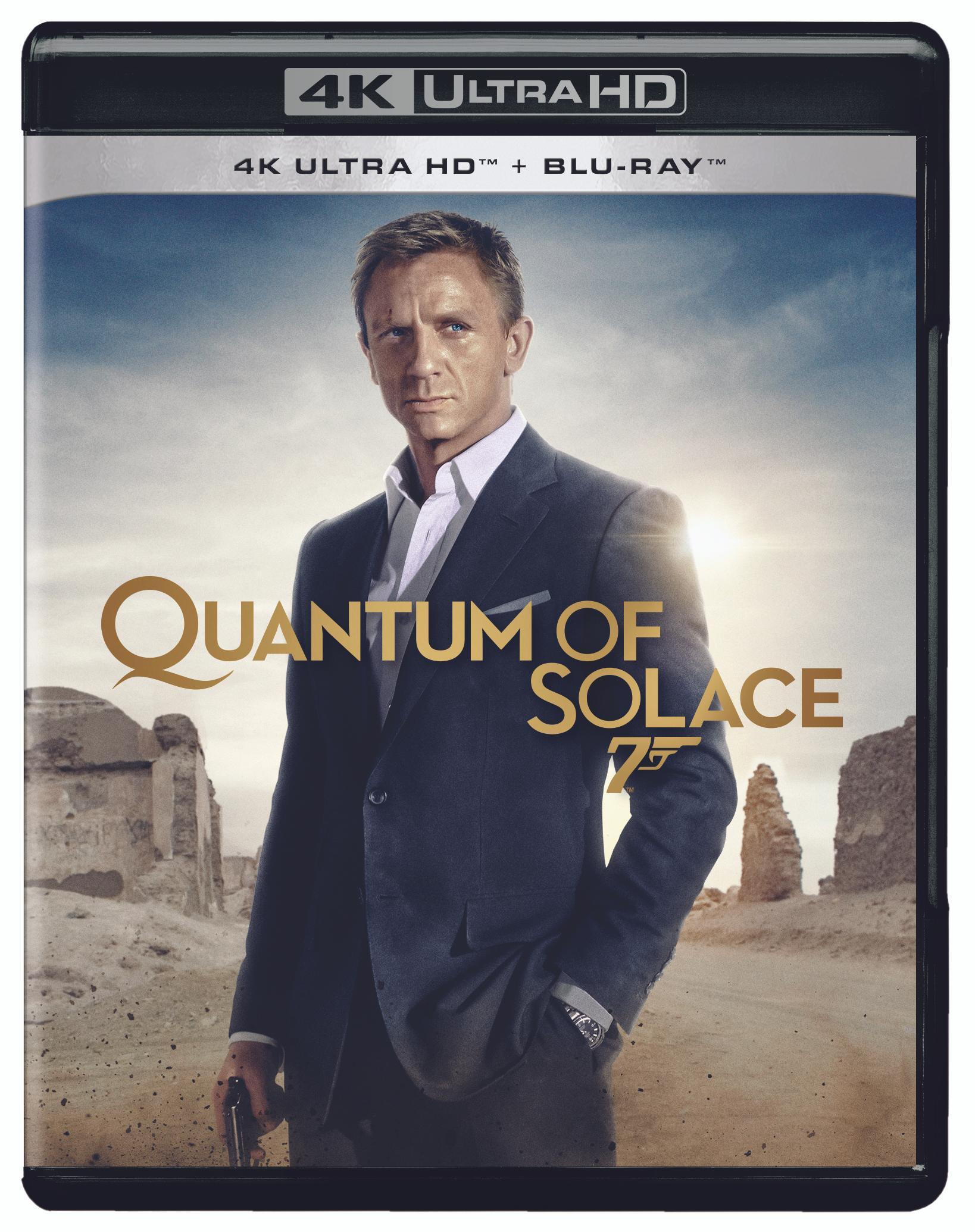 Quantum Of Solace (4K Ultra HD + Blu-ray) - UHD [ 2008 ]  - Action Movies On 4K Ultra HD Blu-ray - Movies On GRUV