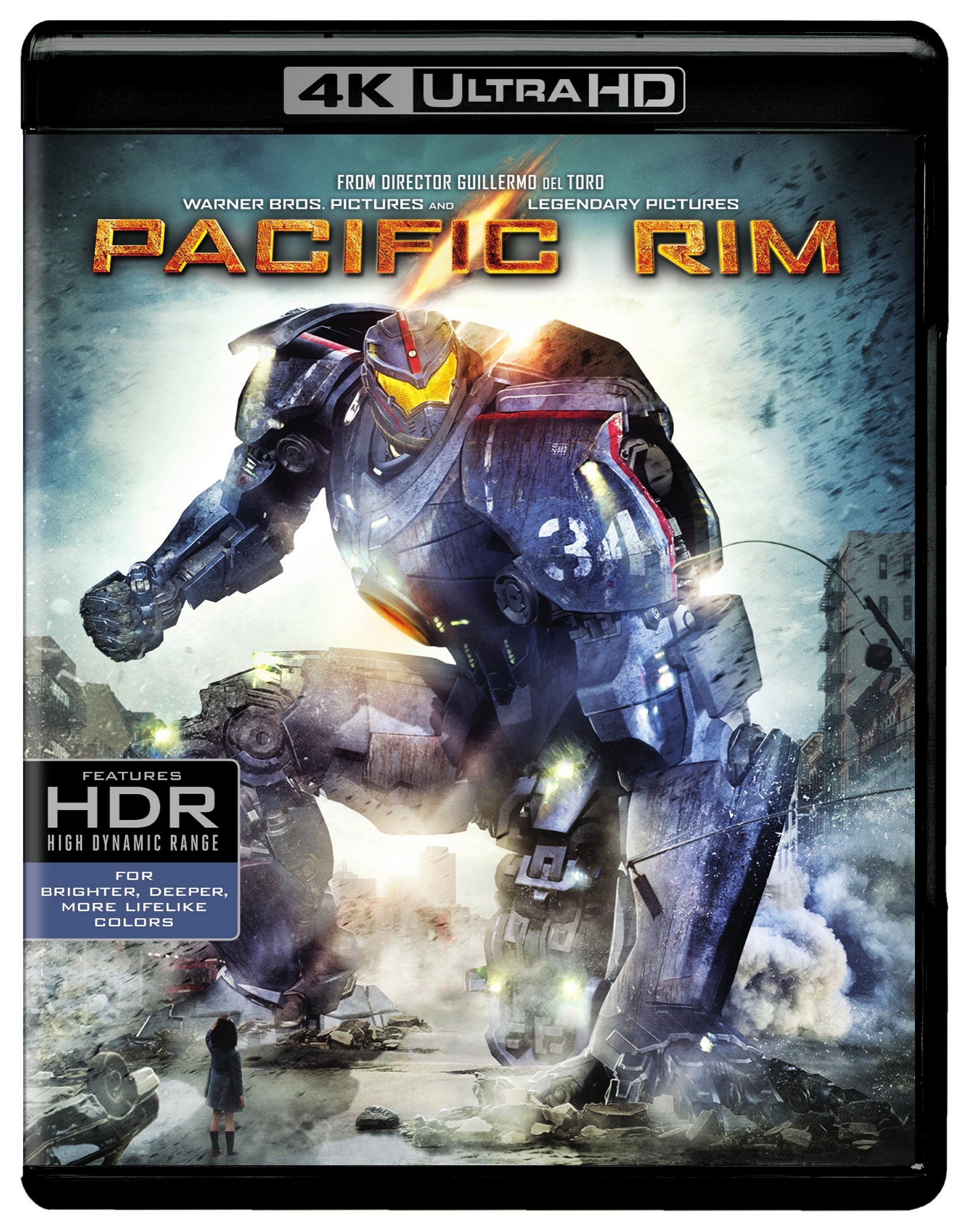 Pacific Rim (4K Ultra HD + Blu-ray) - UHD [ 2013 ]  - Sci Fi Movies On 4K Ultra HD Blu-ray - Movies On GRUV