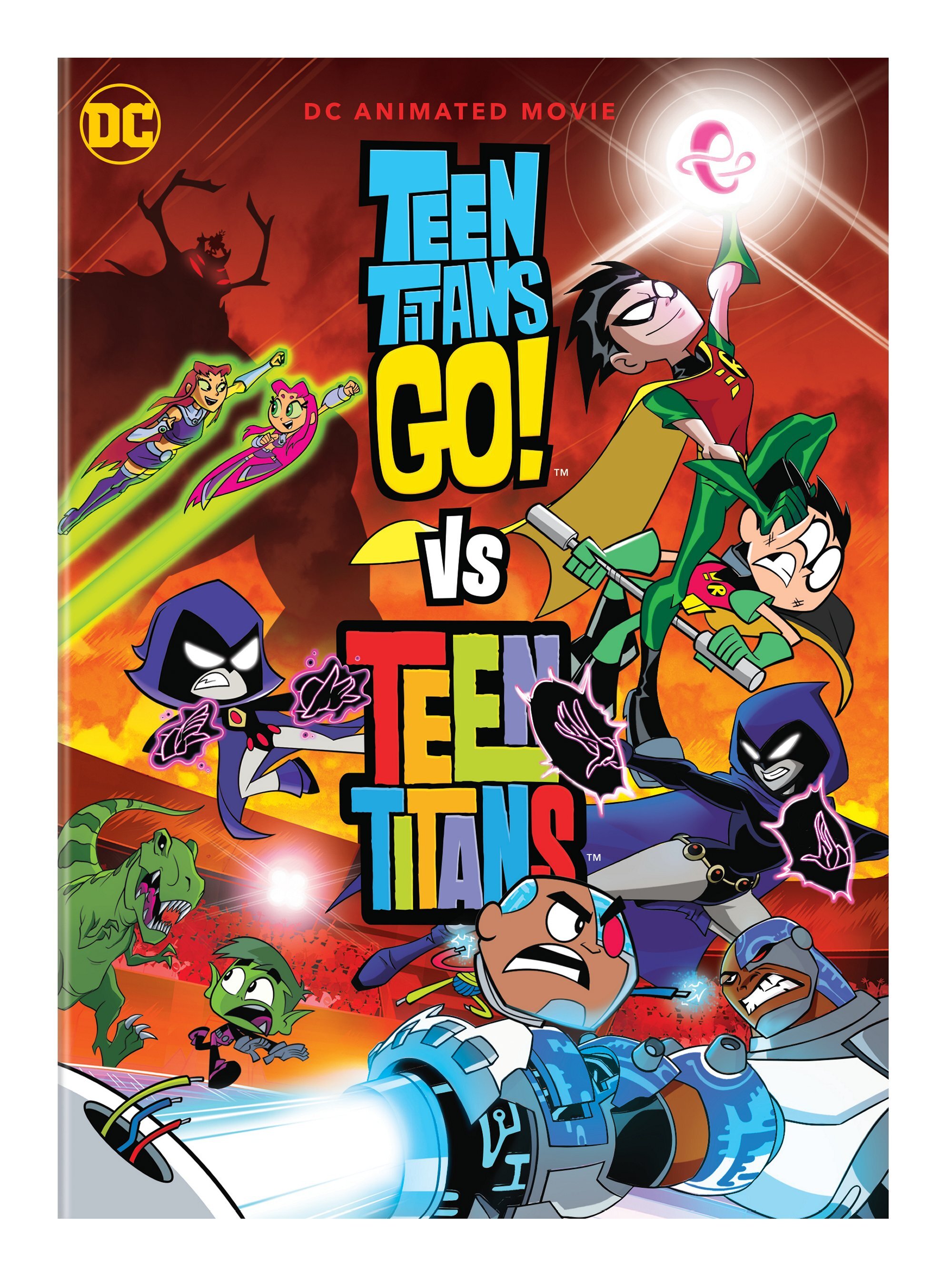 Teen Titans Go! Vs Teen Titans - DVD [ 2019 ]  - Animation Movies On DVD - Movies On GRUV