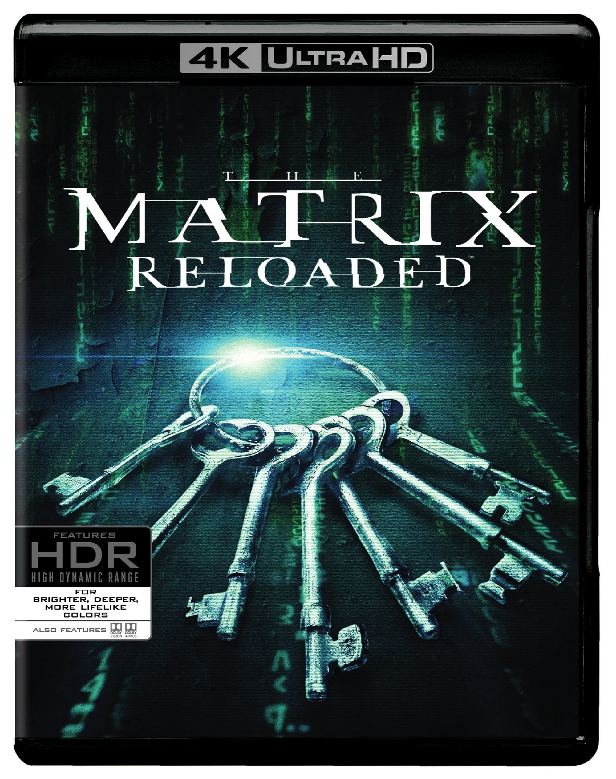 Matrix Reloaded (4K Ultra HD + Blu-ray) - UHD [ 2003 ]  - Sci Fi Movies On 4K Ultra HD Blu-ray - Movies On GRUV