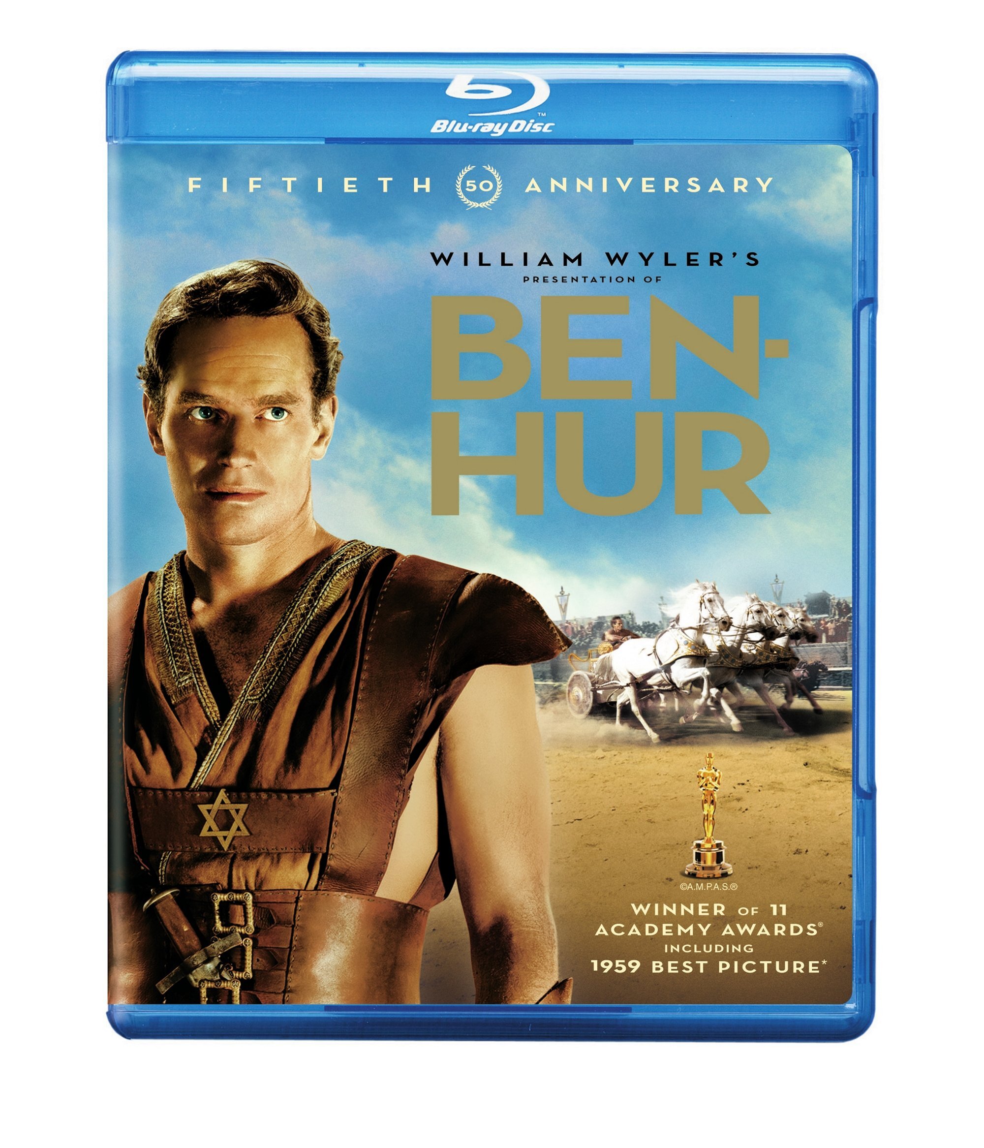 Ben-Hur (50th Anniversary Edition) - Blu-ray [ 1959 ]  - Drama Movies On Blu-ray - Movies On GRUV