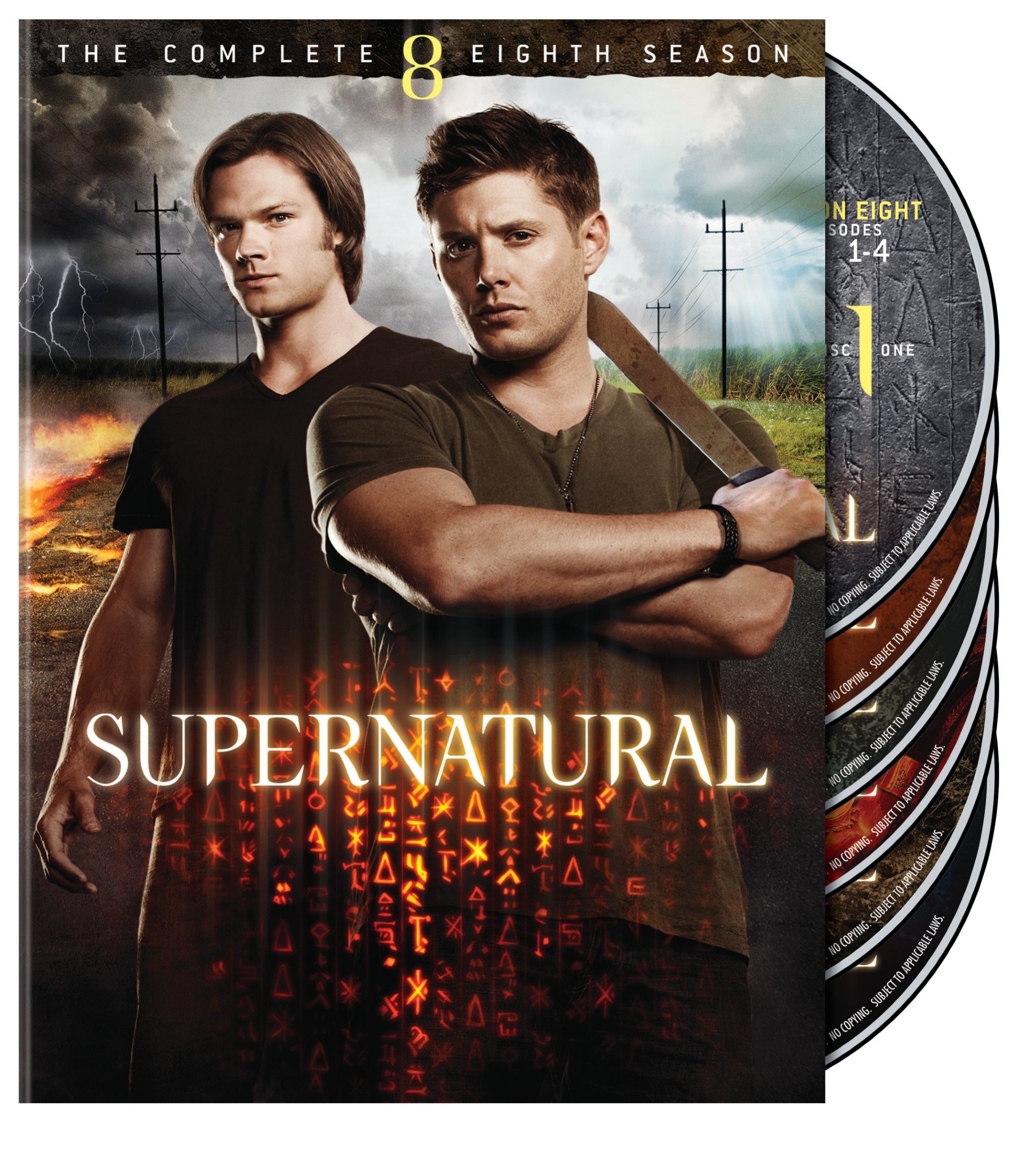 Supernatural: The Complete Eighth Season (Box Set) - DVD [ 2013 ]  - Sci Fi Television On DVD - TV Shows On GRUV