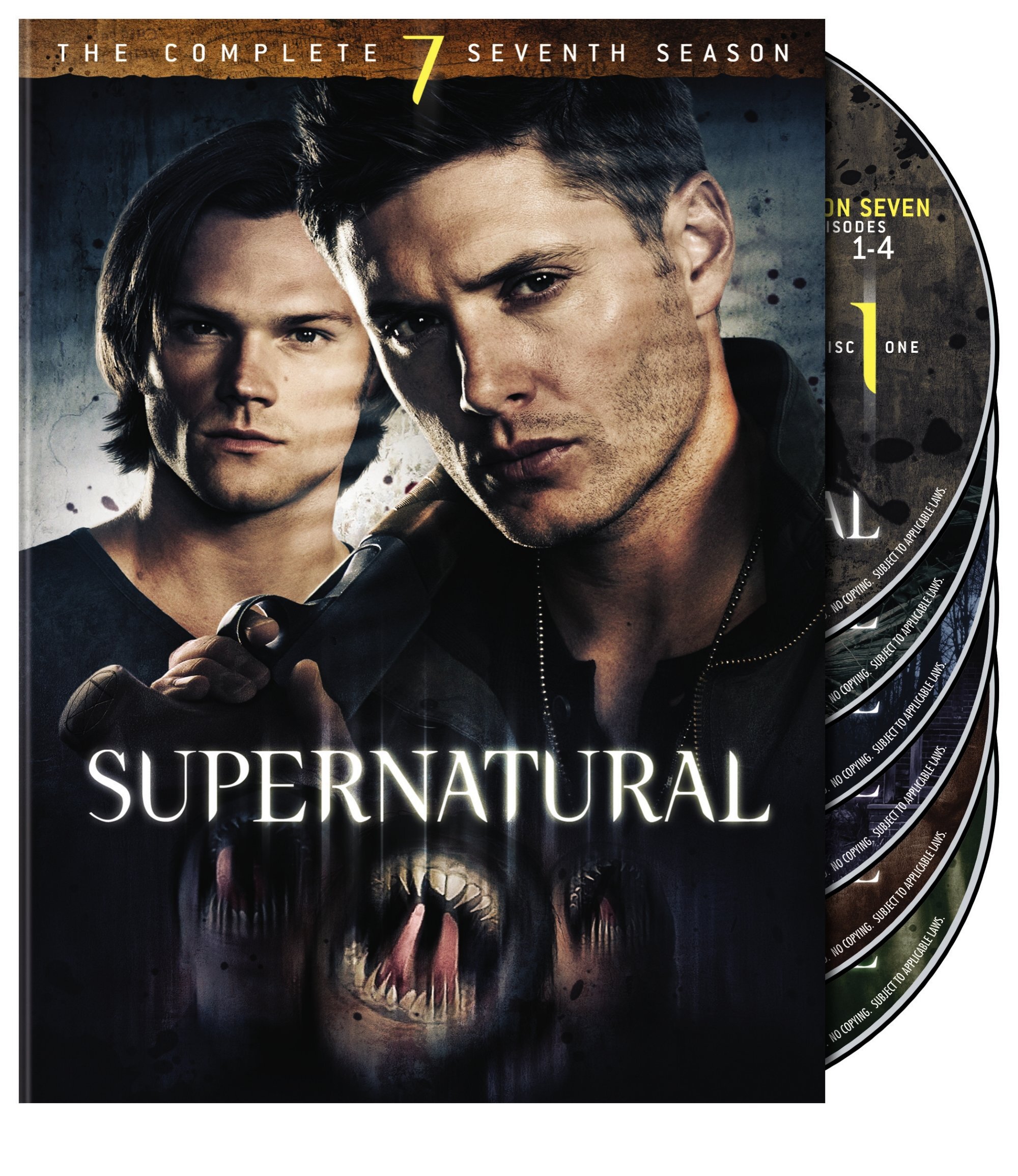 Supernatural: The Complete Seventh Season (Box Set) - DVD [ 2012 ]  - Sci Fi Television On DVD - TV Shows On GRUV