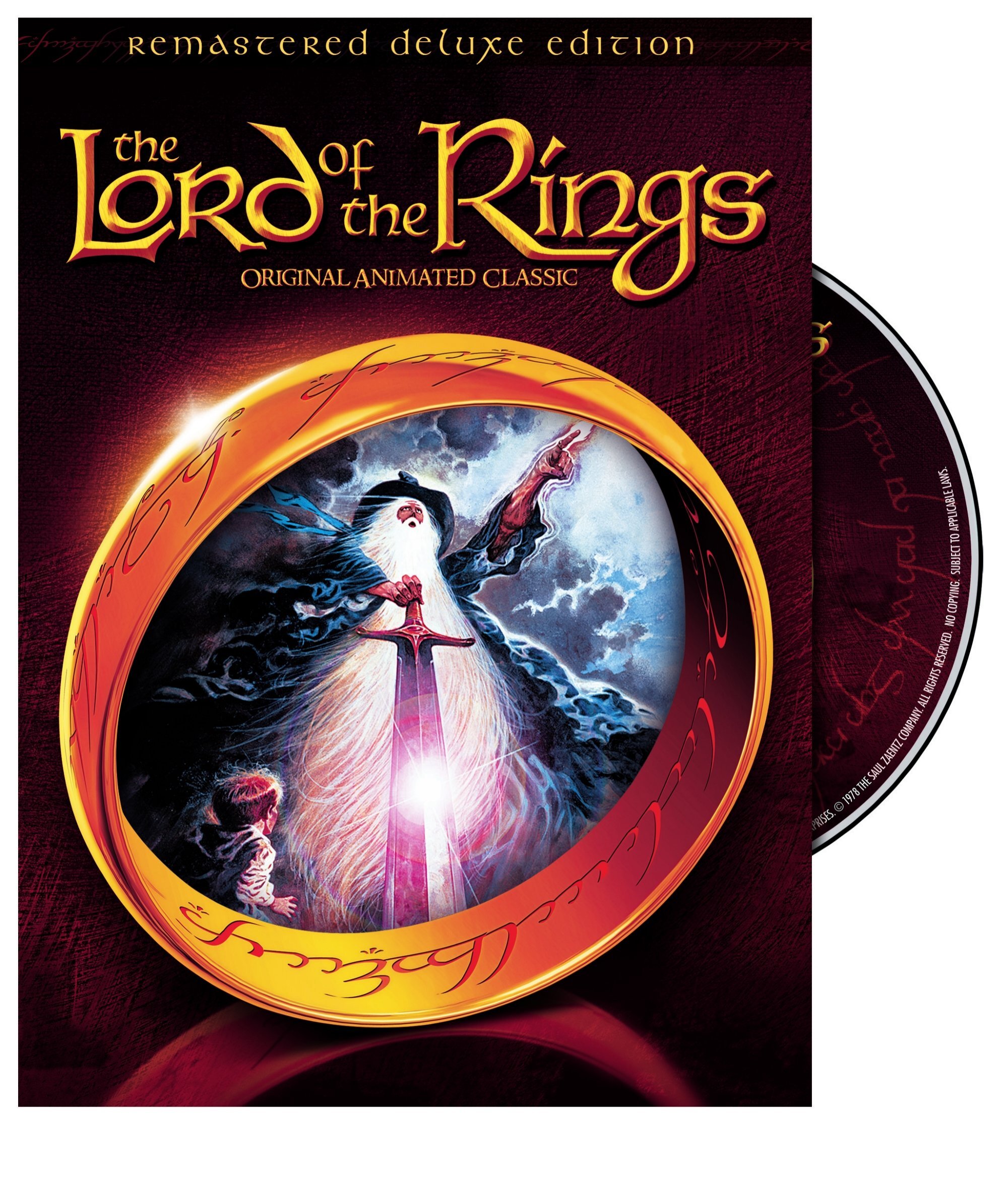 Lord Of The Rings: Animated Deluxe Edition (DVD Deluxe Edition) - DVD [ 1978 ]  - Animation Movies On DVD - Movies On GRUV