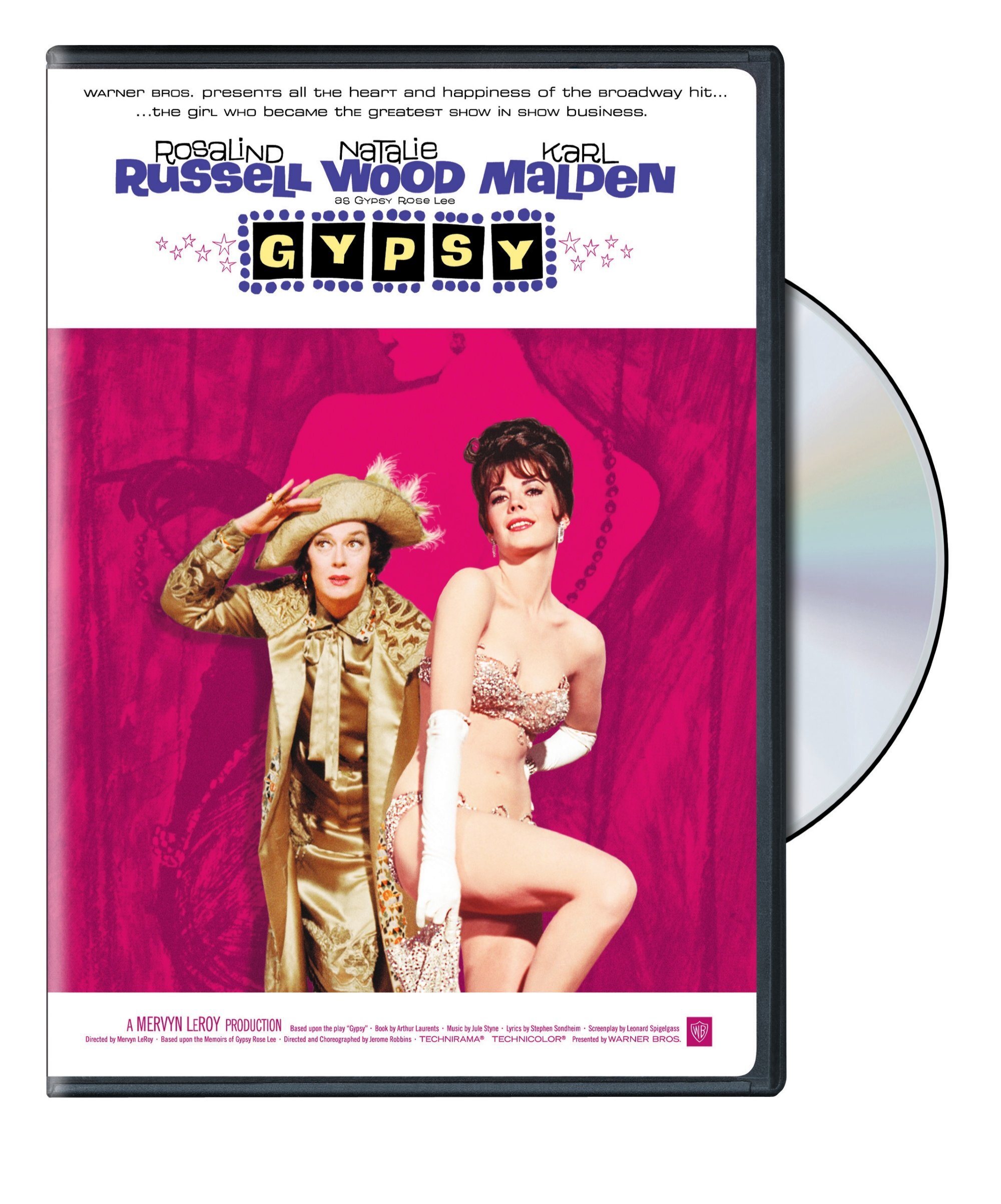 Gypsy (Deluxe Edition) - DVD [ 1962 ]  - Musical Movies On DVD - Movies On GRUV