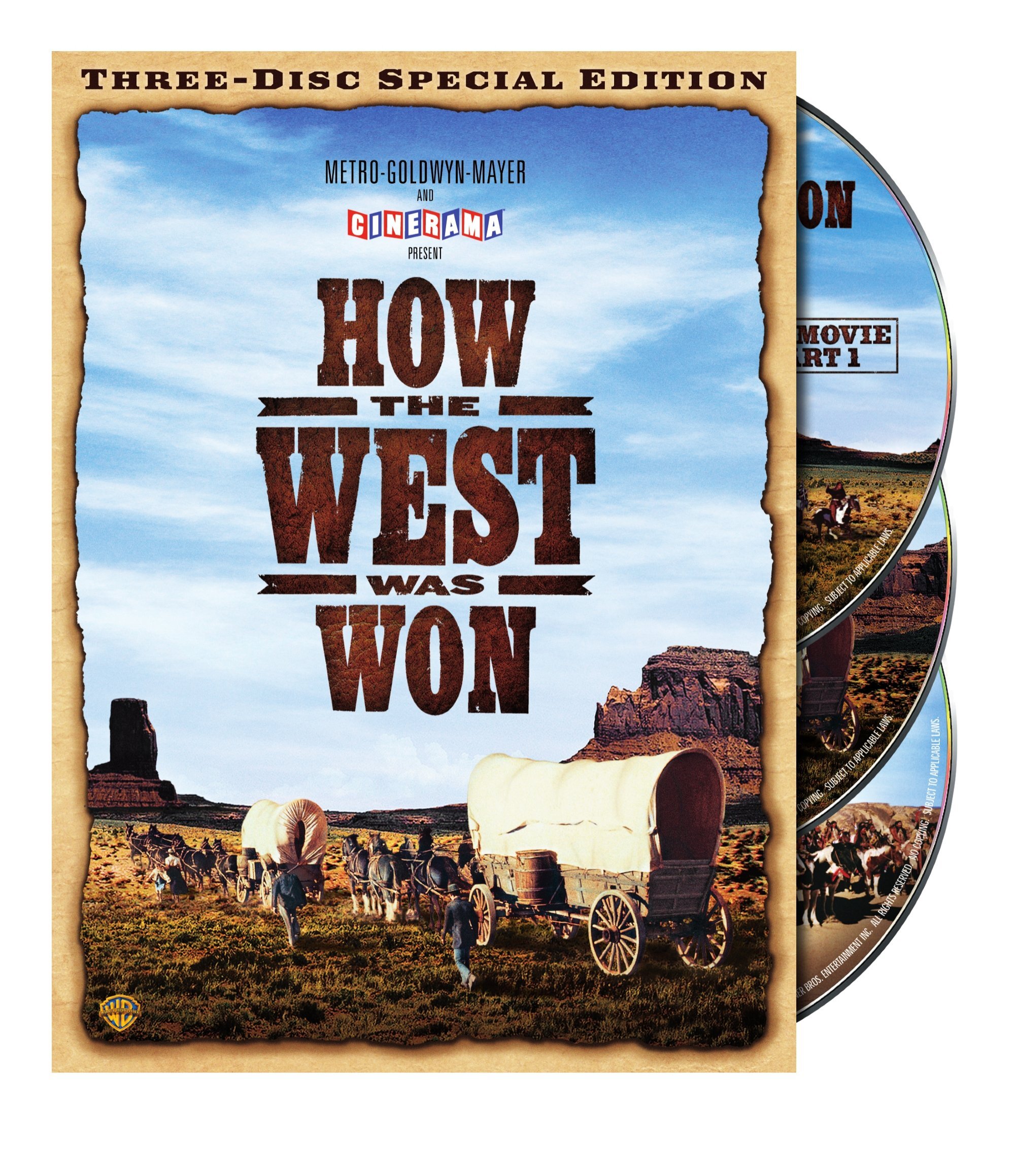 How The West Was Won (Special Edition) - DVD [ 1962 ]  - Western Movies On DVD - Movies On GRUV
