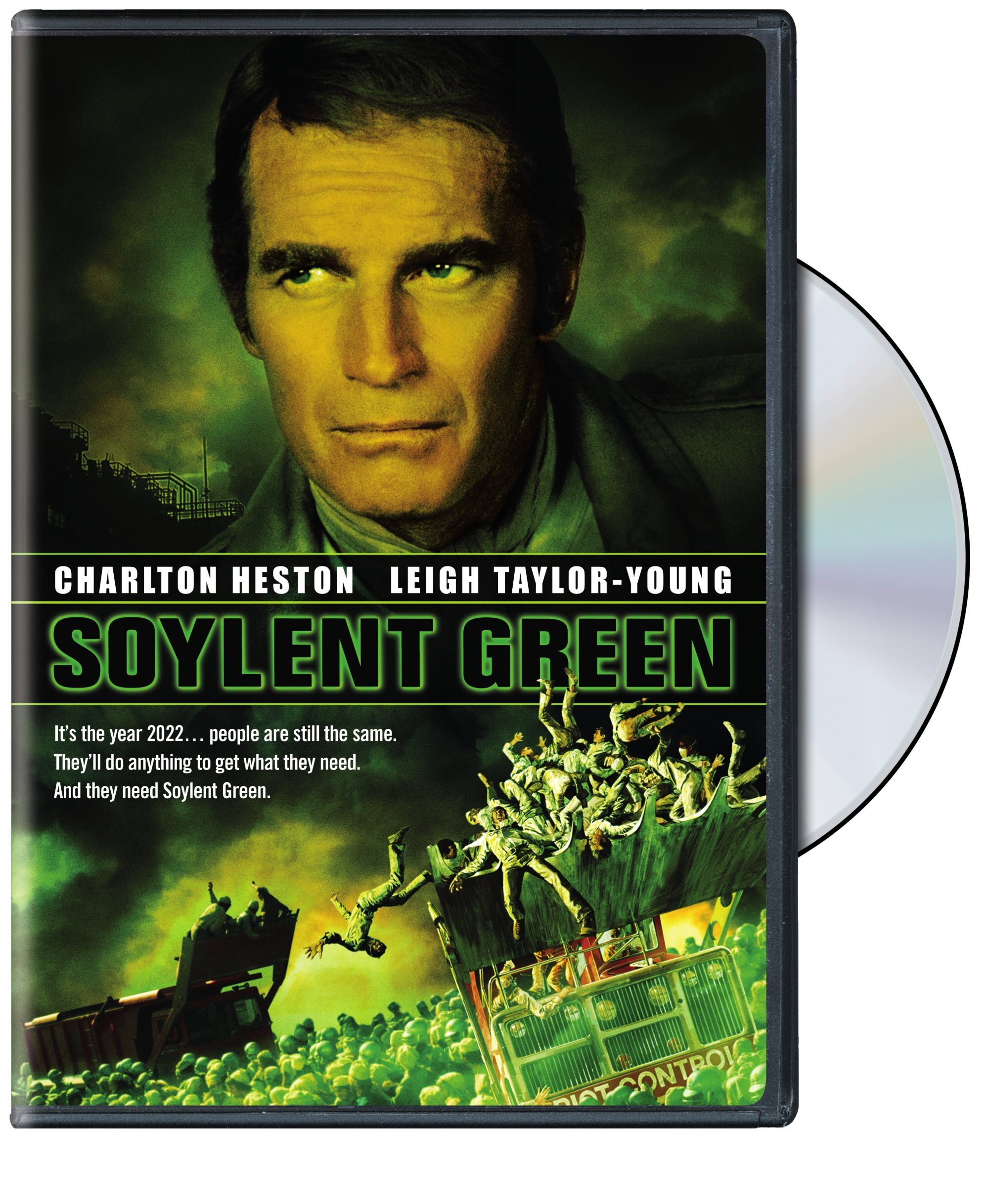 Soylent Green - DVD [ 1973 ]  - Sci Fi Movies On DVD - Movies On GRUV