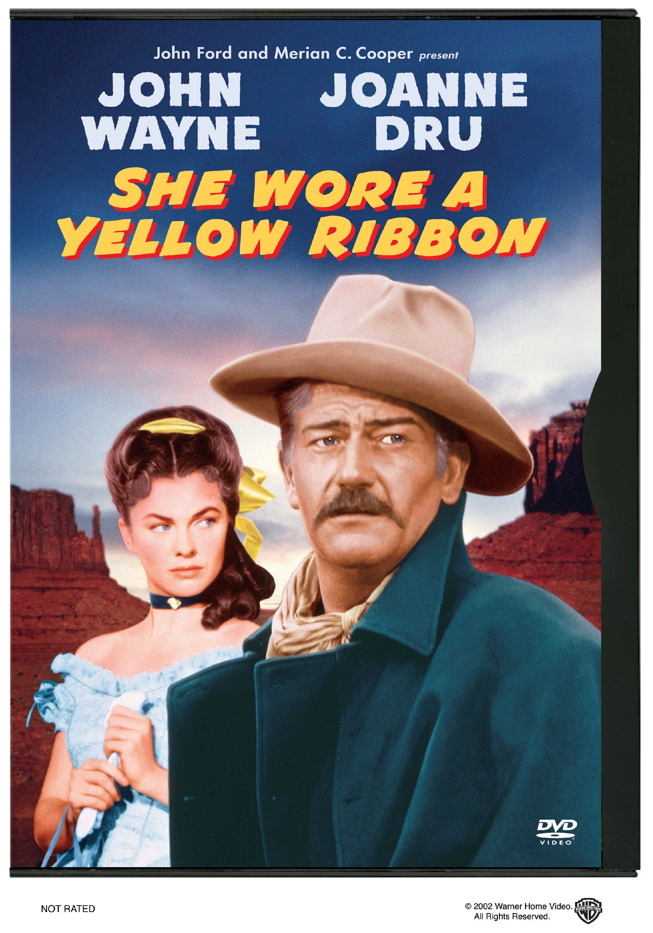 She Wore A Yellow Ribbon (DVD Full Screen) - DVD [ 1949 ]  - Western Movies On DVD - Movies On GRUV