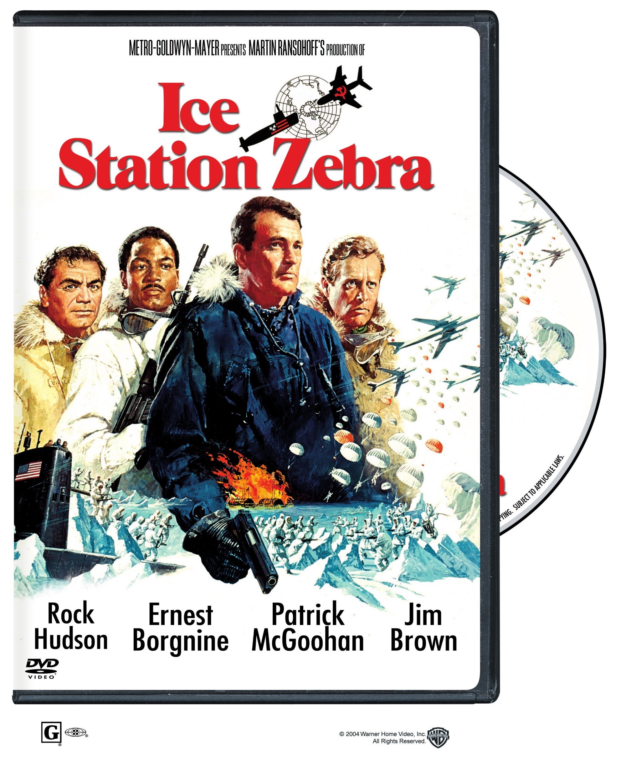 Ice Station Zebra (DVD Widescreen) - DVD [ 1968 ]  - Modern Classic Movies On DVD - Movies On GRUV