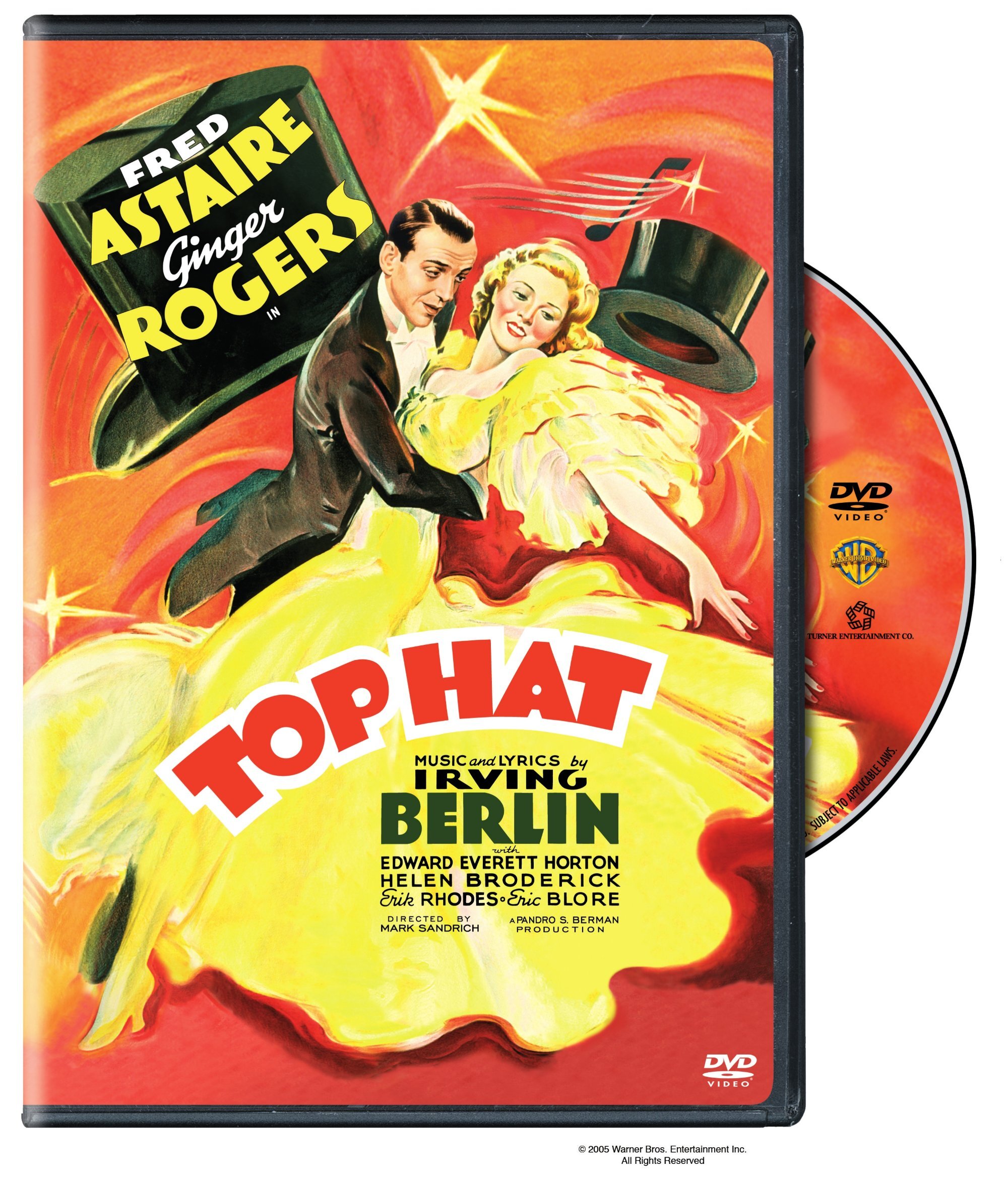 Top Hat - DVD [ 1935 ]  - Musical Movies On DVD - Movies On GRUV