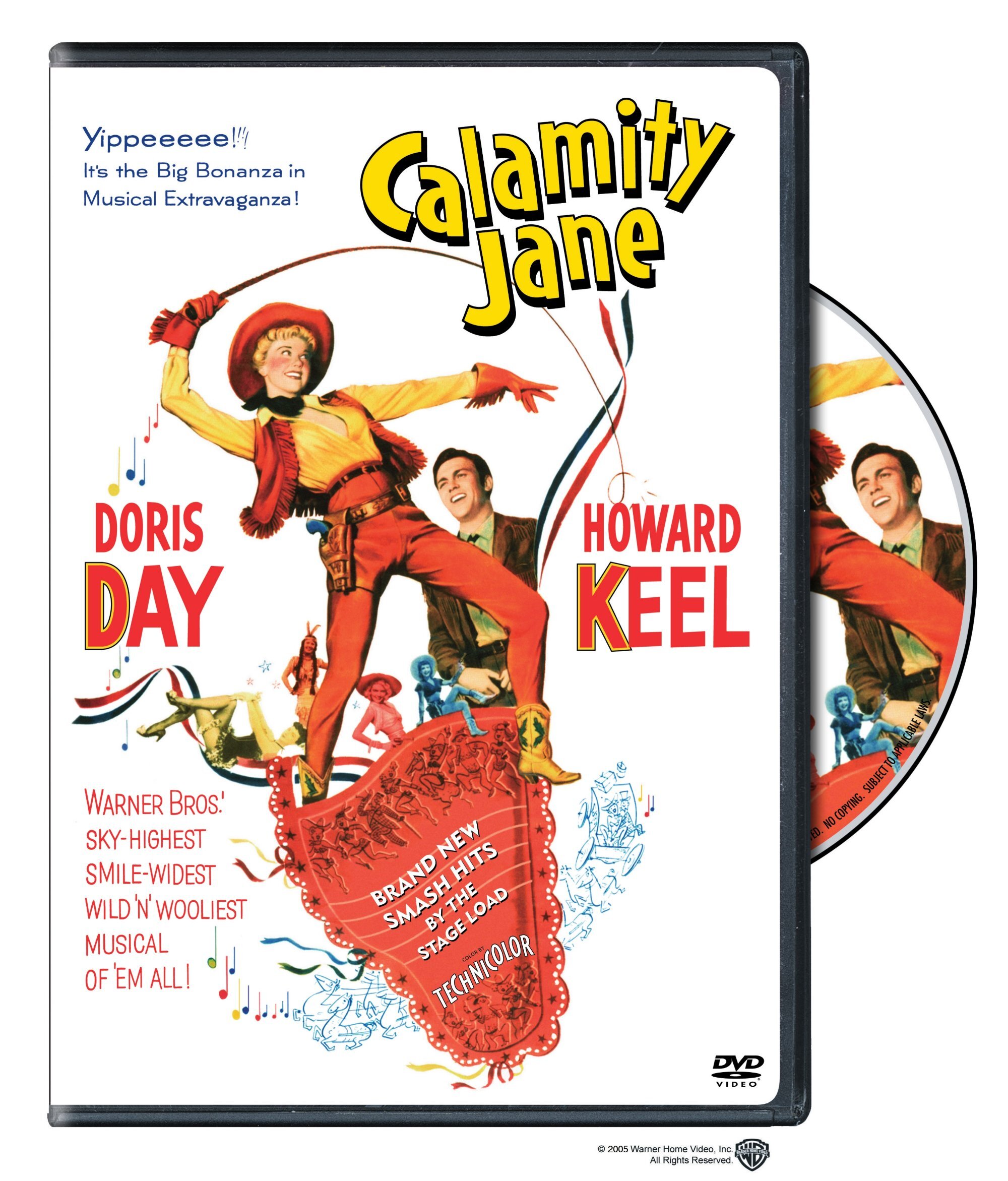 Calamity Jane - DVD [ 1953 ]  - Musical Movies On DVD - Movies On GRUV