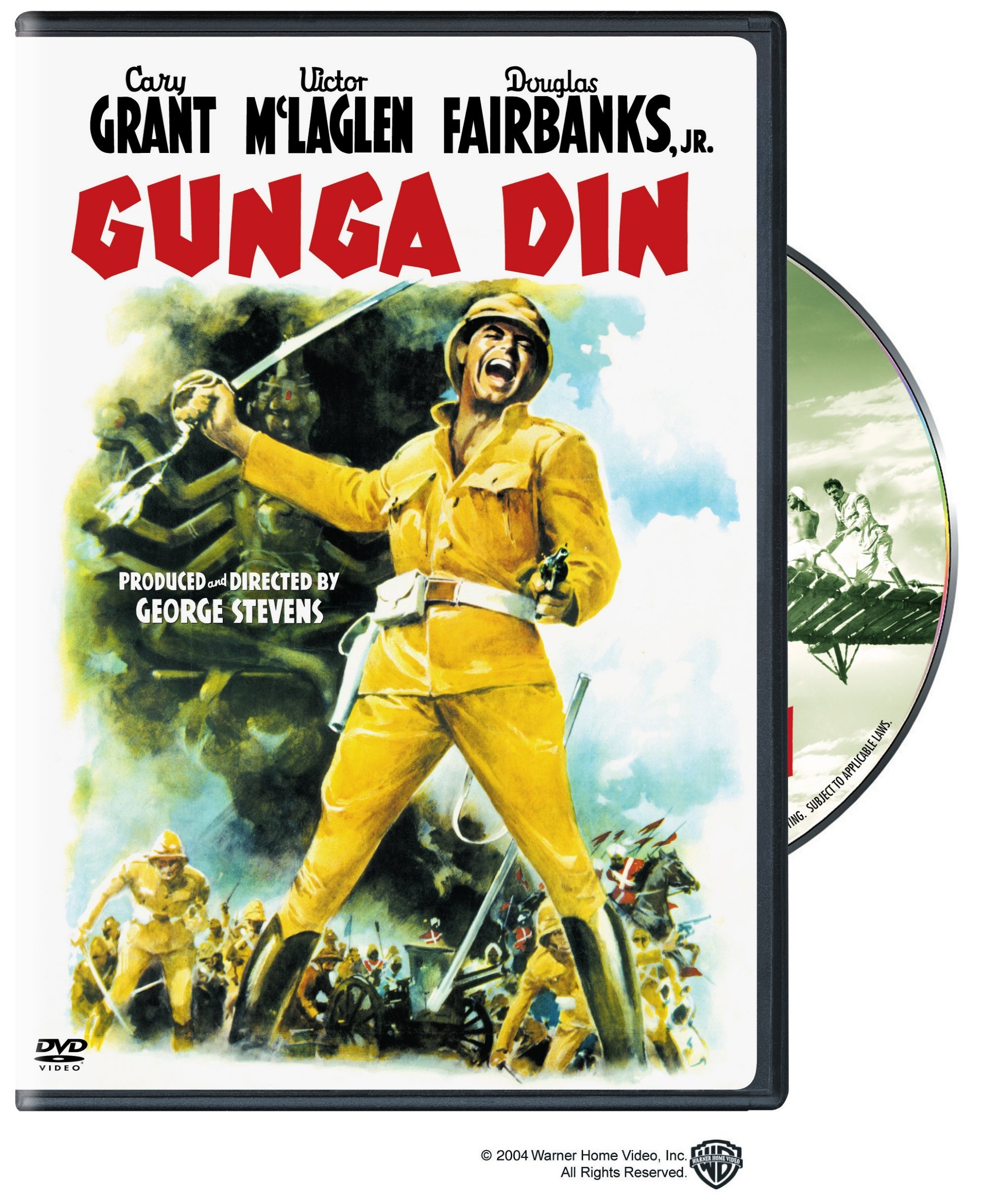 Gunga Din - DVD [ 1939 ]  - Classic Movies On DVD - Movies On GRUV