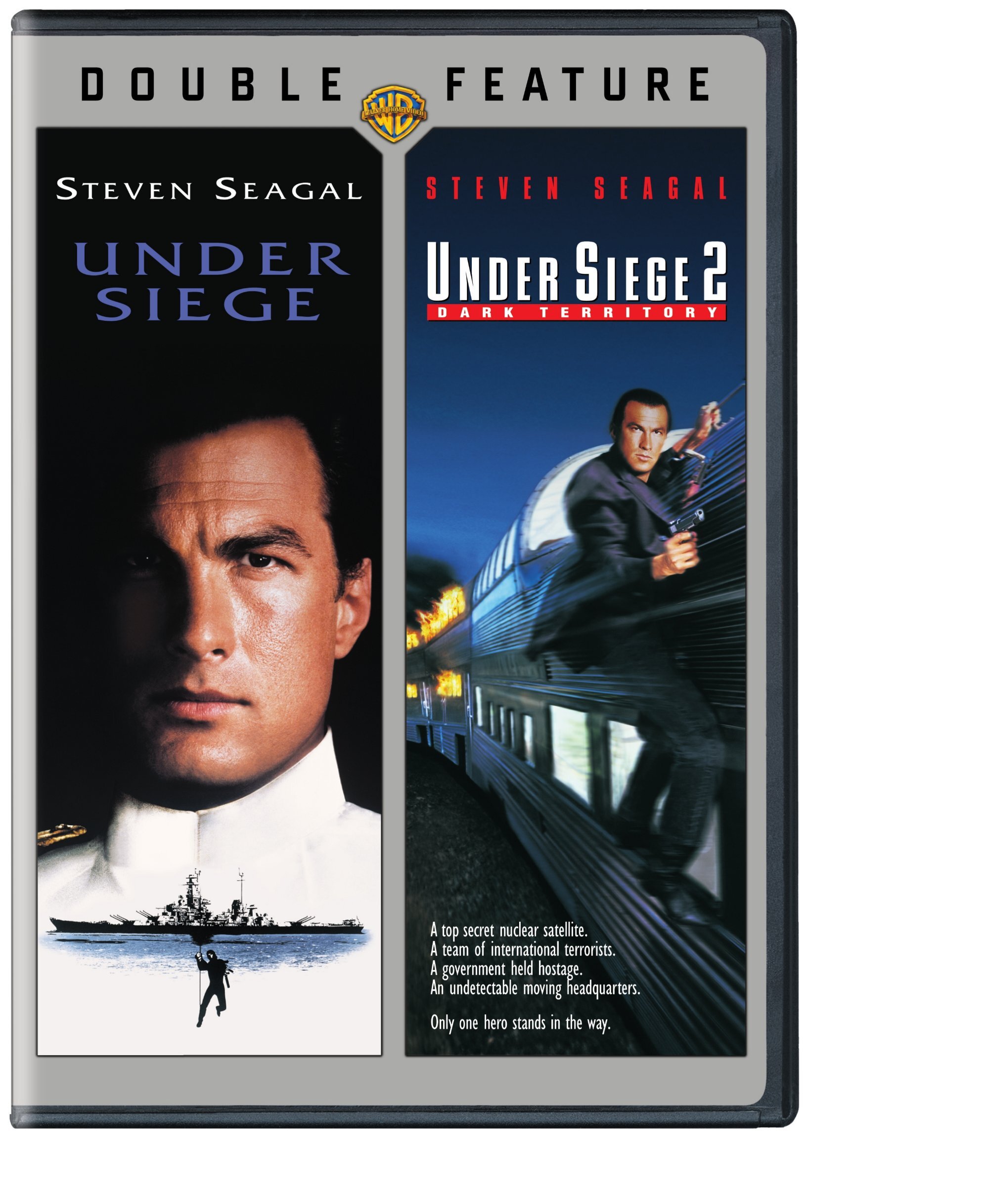 Under Siege/Under Siege 2 - Dark Territory (DVD Double Feature) - DVD [ 1995 ]  - Action Movies On DVD - Movies On GRUV